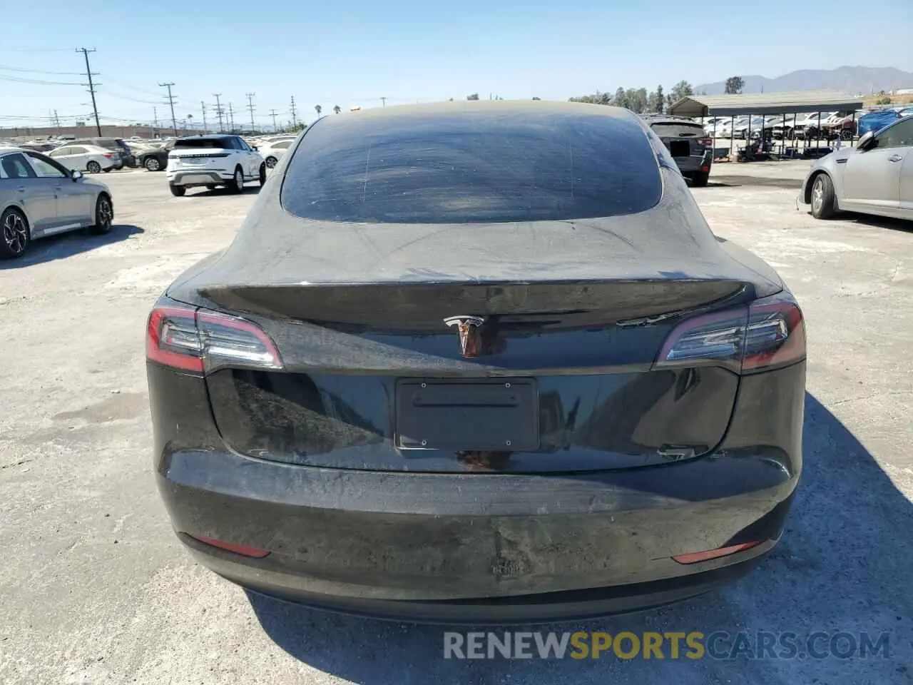 6 Photograph of a damaged car 5YJ3E1EA7NF359036 TESLA MODEL 3 2022