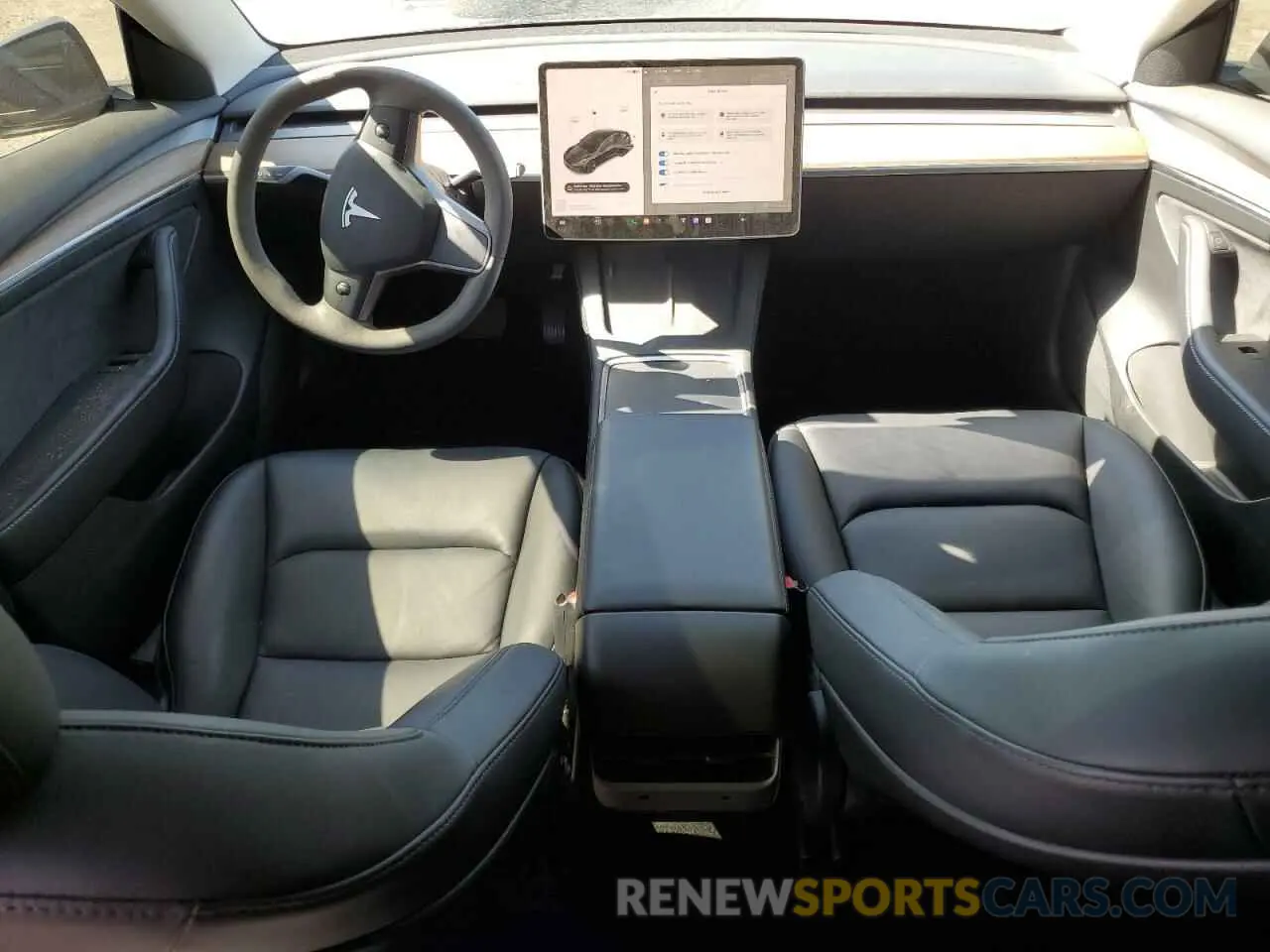 8 Photograph of a damaged car 5YJ3E1EA7NF359036 TESLA MODEL 3 2022