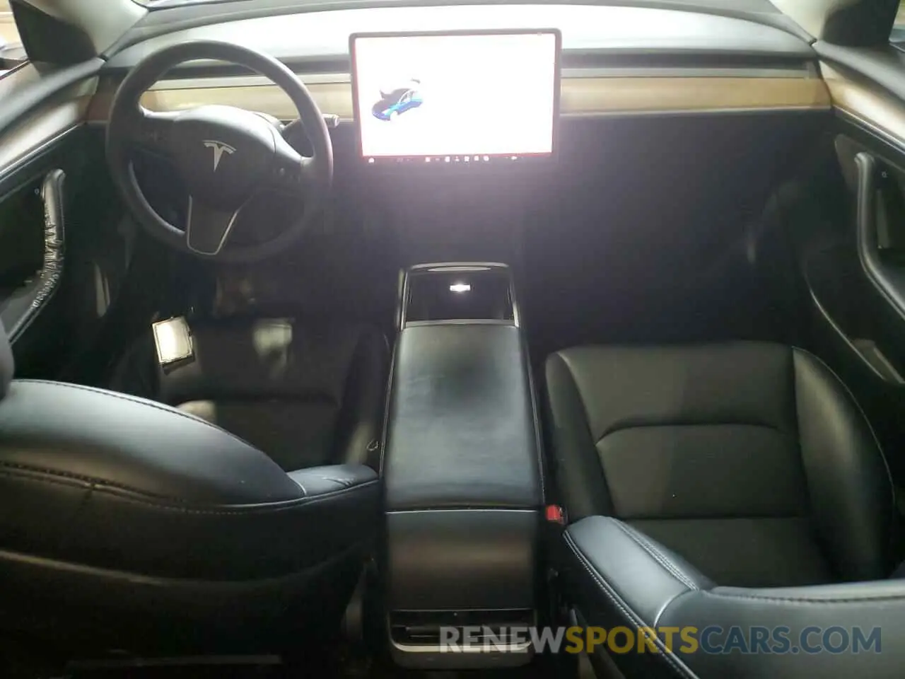 8 Photograph of a damaged car 5YJ3E1EA7NF369551 TESLA MODEL 3 2022