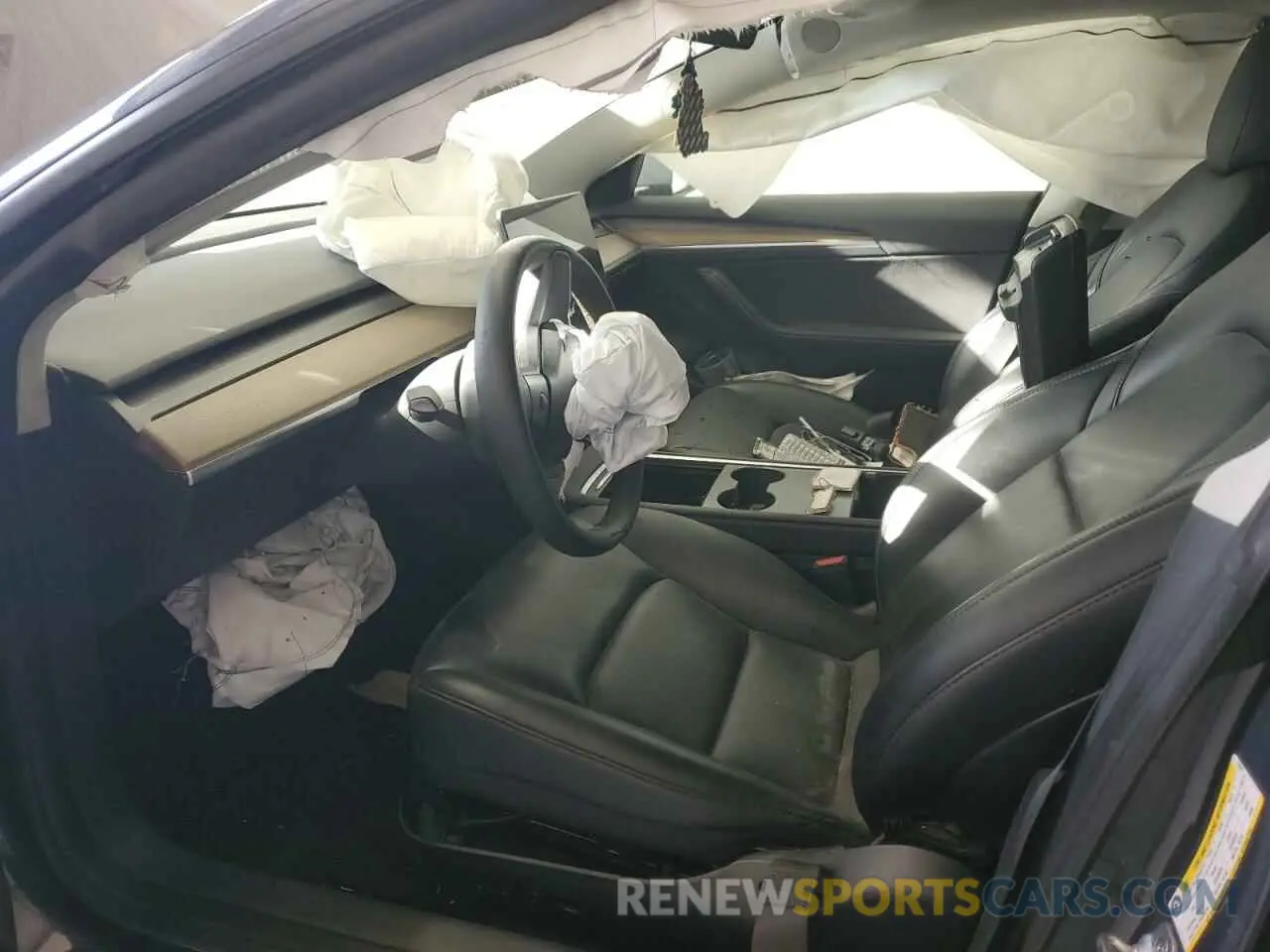 7 Photograph of a damaged car 5YJ3E1EA7NF370022 TESLA MODEL 3 2022