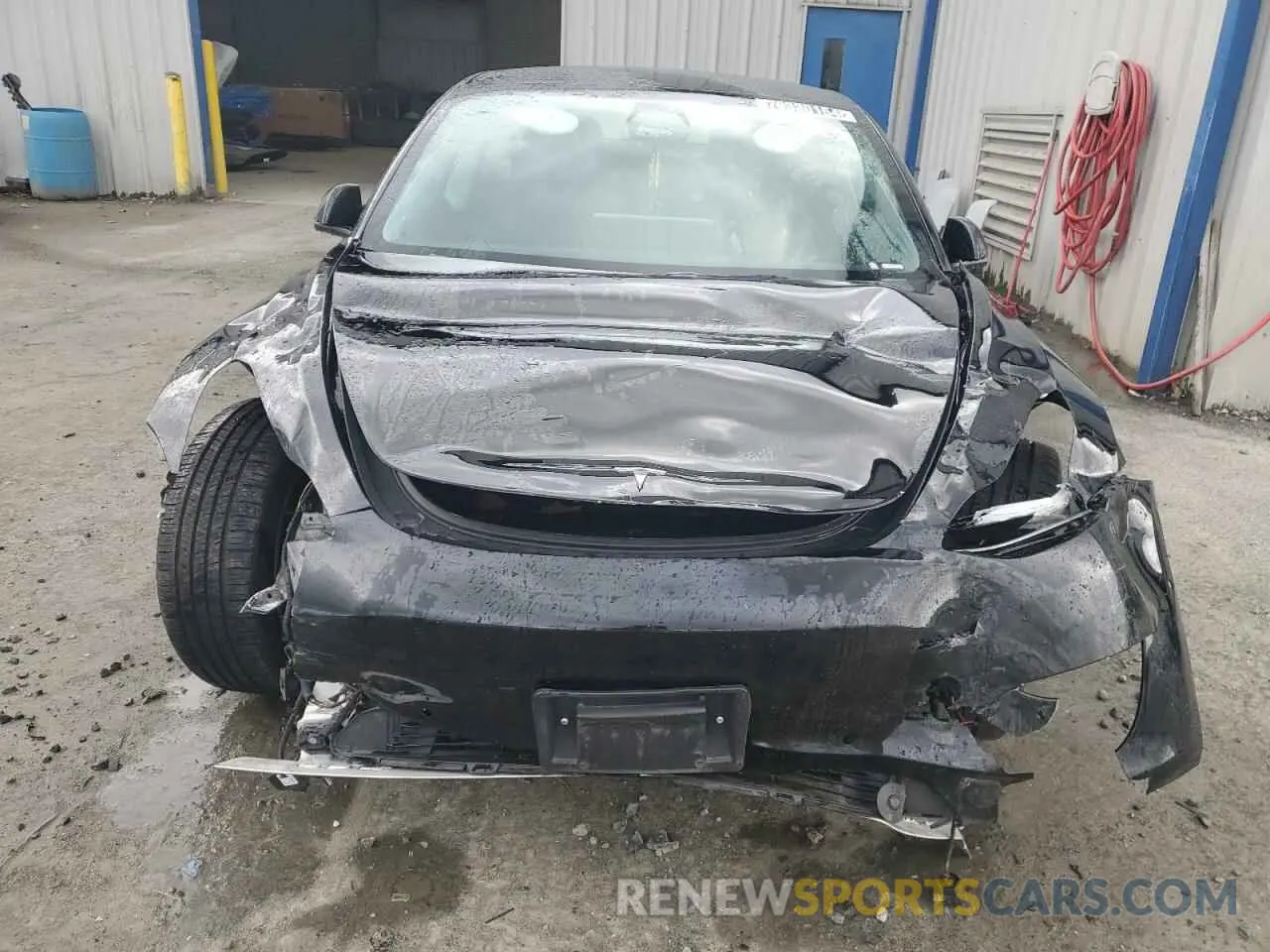 5 Photograph of a damaged car 5YJ3E1EA7NF371445 TESLA MODEL 3 2022