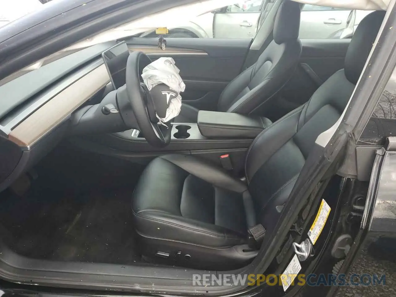 7 Photograph of a damaged car 5YJ3E1EA7NF371445 TESLA MODEL 3 2022