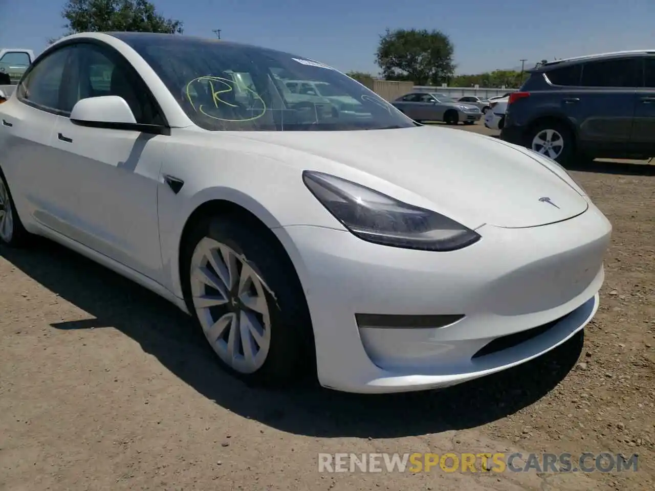 9 Photograph of a damaged car 5YJ3E1EA8NF145320 TESLA MODEL 3 2022