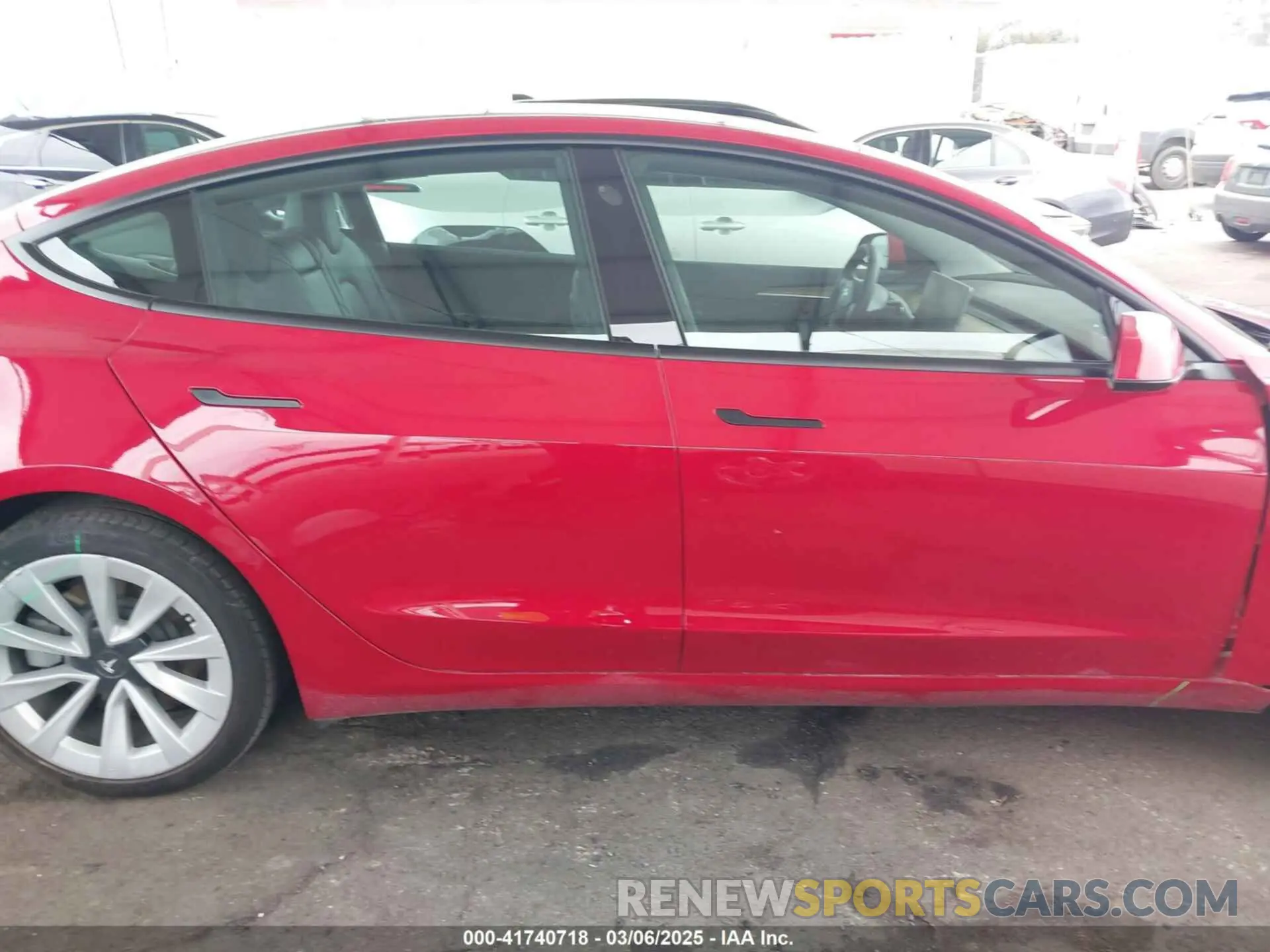 13 Photograph of a damaged car 5YJ3E1EA8NF177409 TESLA MODEL 3 2022