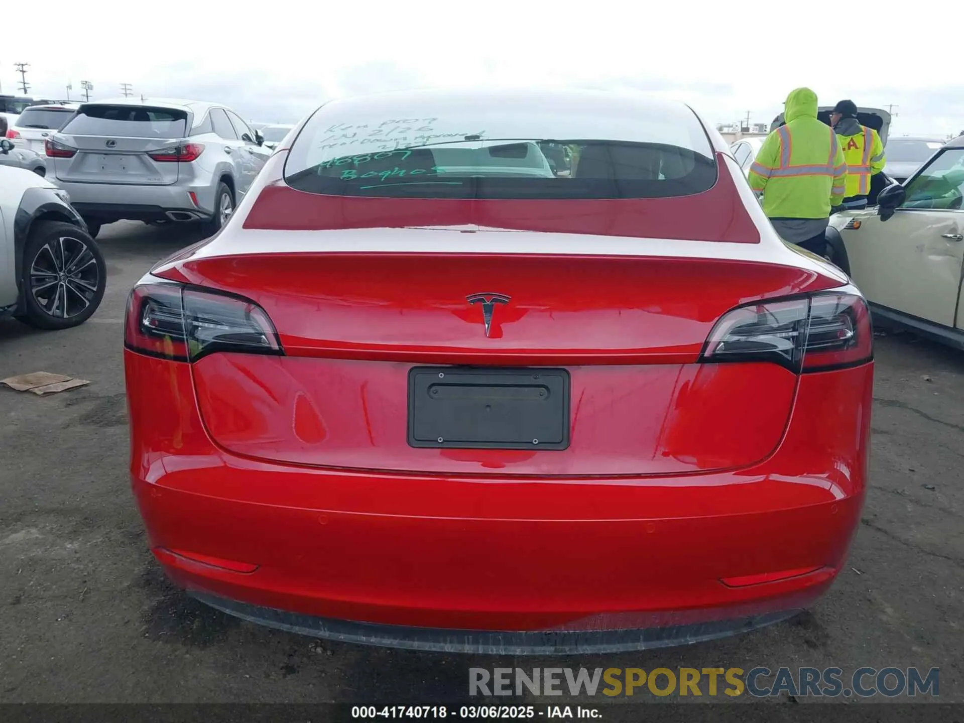 16 Photograph of a damaged car 5YJ3E1EA8NF177409 TESLA MODEL 3 2022