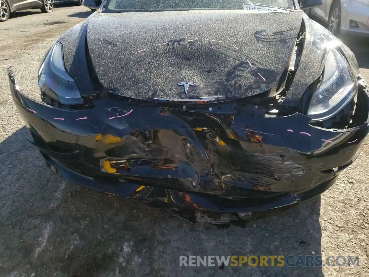 9 Photograph of a damaged car 5YJ3E1EA8NF187714 TESLA MODEL 3 2022