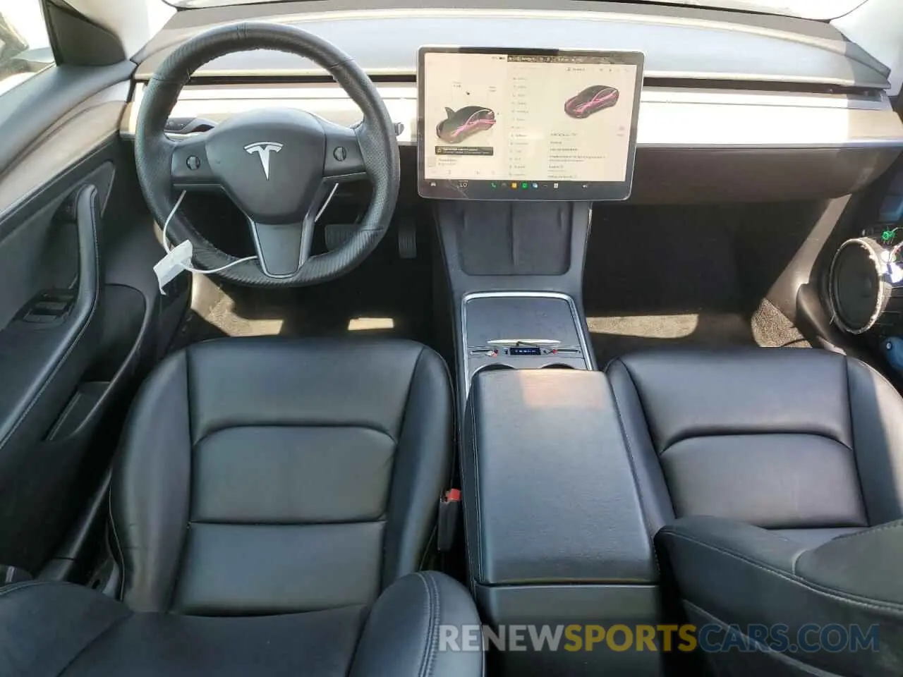 8 Photograph of a damaged car 5YJ3E1EA8NF188152 TESLA MODEL 3 2022