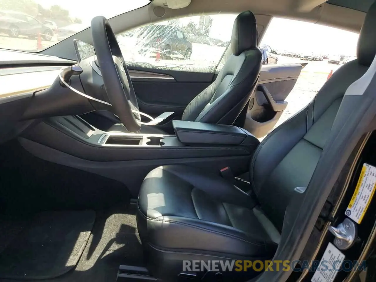 7 Photograph of a damaged car 5YJ3E1EA8NF188653 TESLA MODEL 3 2022