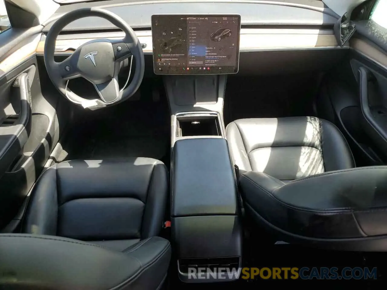 8 Photograph of a damaged car 5YJ3E1EA8NF188653 TESLA MODEL 3 2022