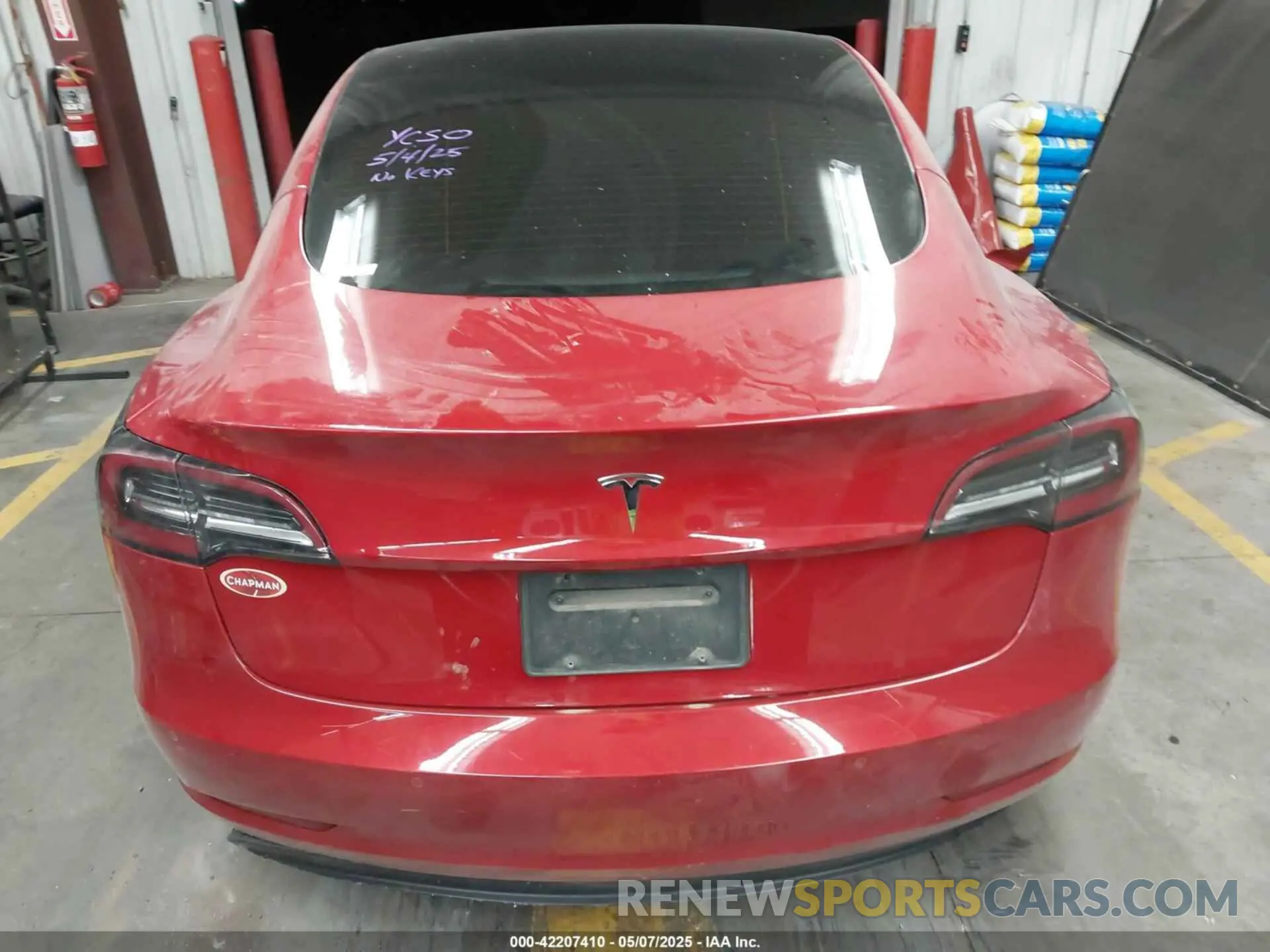 15 Photograph of a damaged car 5YJ3E1EA8NF188927 TESLA MODEL 3 2022