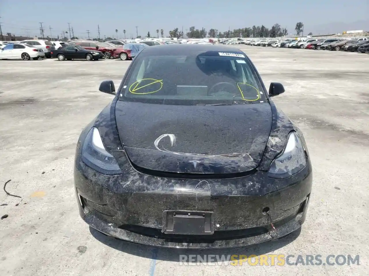 9 Photograph of a damaged car 5YJ3E1EA8NF190516 TESLA MODEL 3 2022