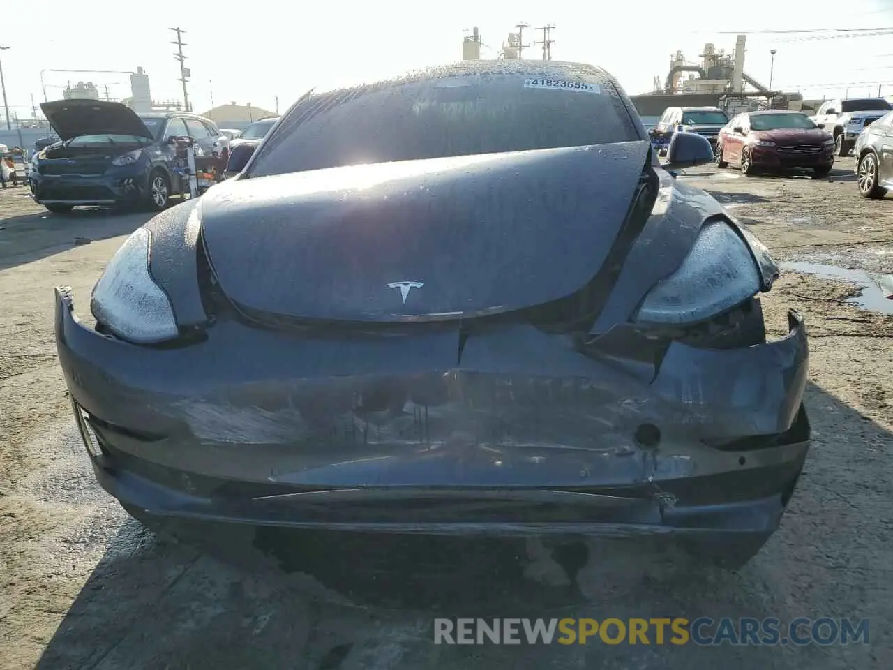 5 Photograph of a damaged car 5YJ3E1EA8NF243831 TESLA MODEL 3 2022