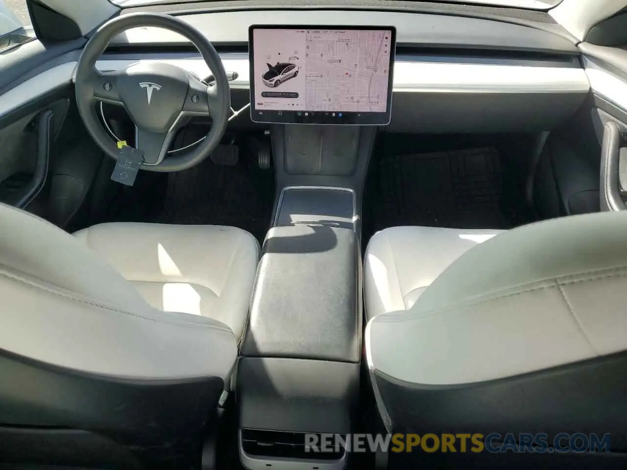 8 Photograph of a damaged car 5YJ3E1EA8NF244929 TESLA MODEL 3 2022