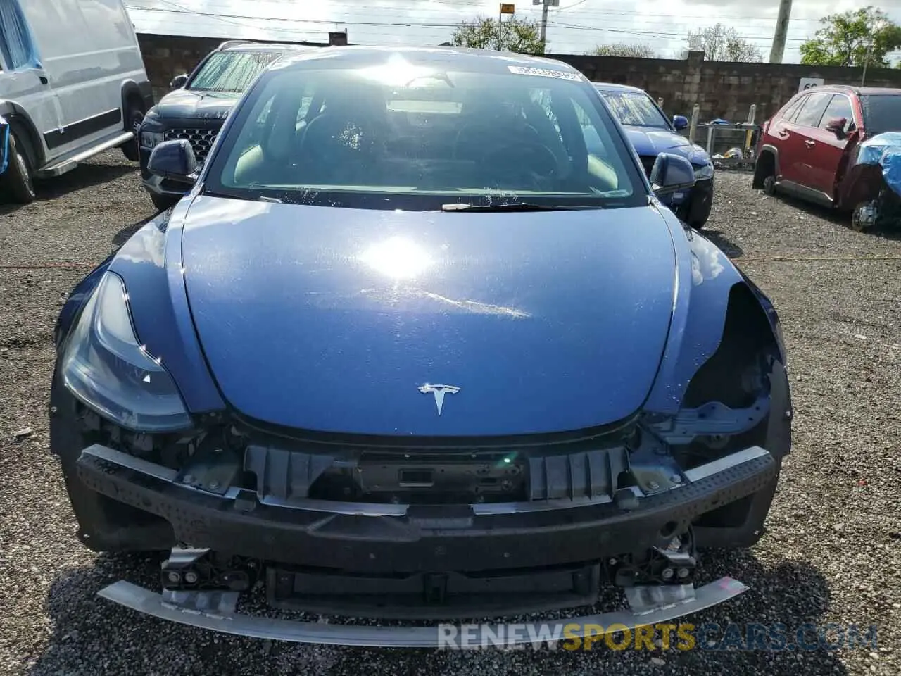 5 Photograph of a damaged car 5YJ3E1EA8NF285545 TESLA MODEL 3 2022
