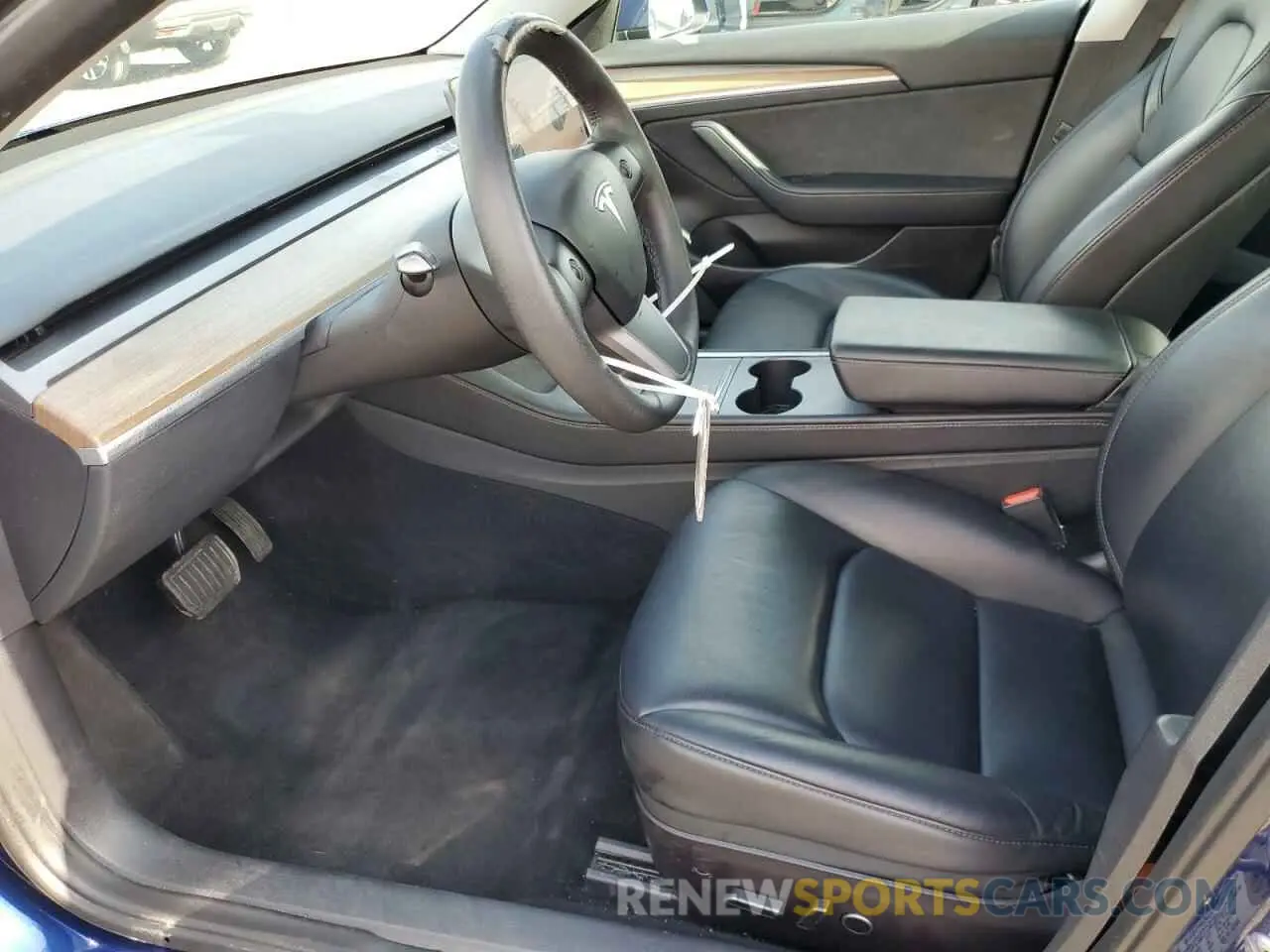 7 Photograph of a damaged car 5YJ3E1EA8NF285545 TESLA MODEL 3 2022