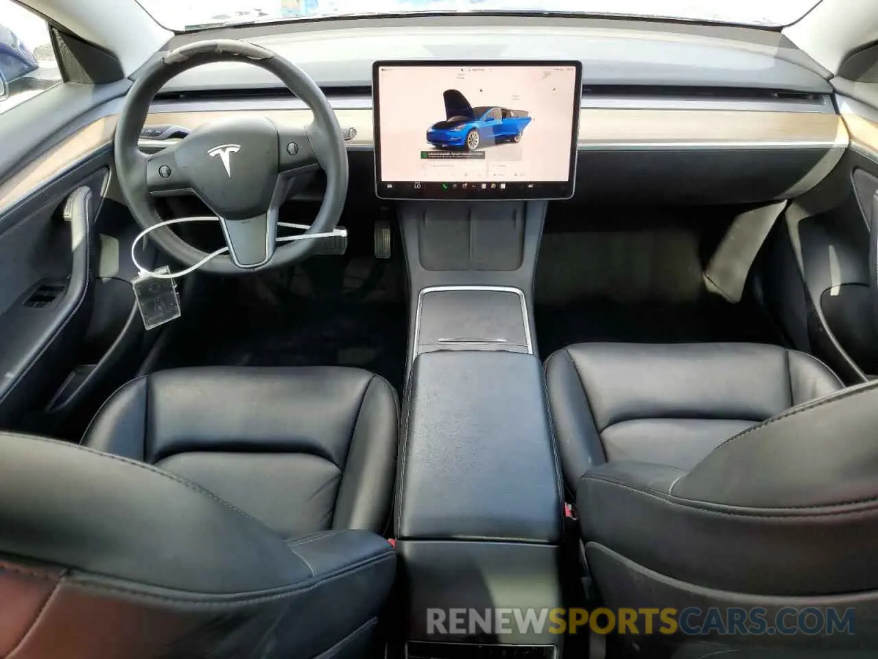 8 Photograph of a damaged car 5YJ3E1EA8NF285545 TESLA MODEL 3 2022