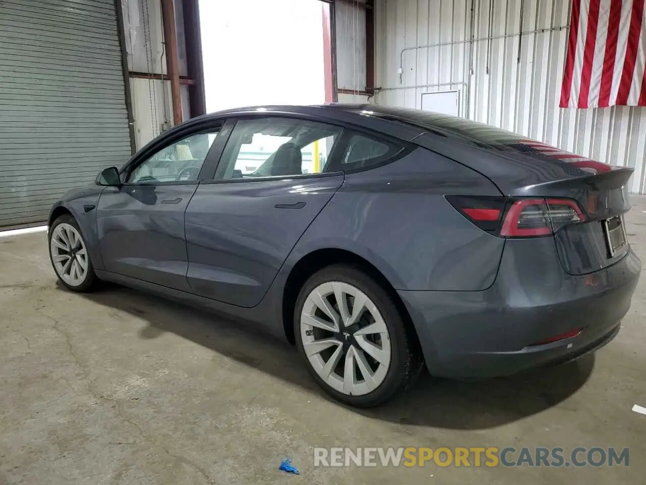 2 Photograph of a damaged car 5YJ3E1EA8NF286470 TESLA MODEL 3 2022