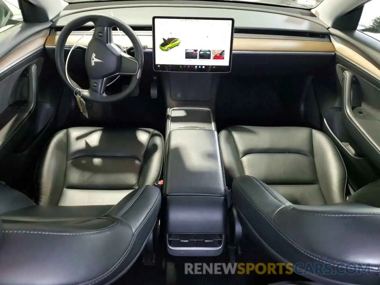 8 Photograph of a damaged car 5YJ3E1EA8NF286470 TESLA MODEL 3 2022