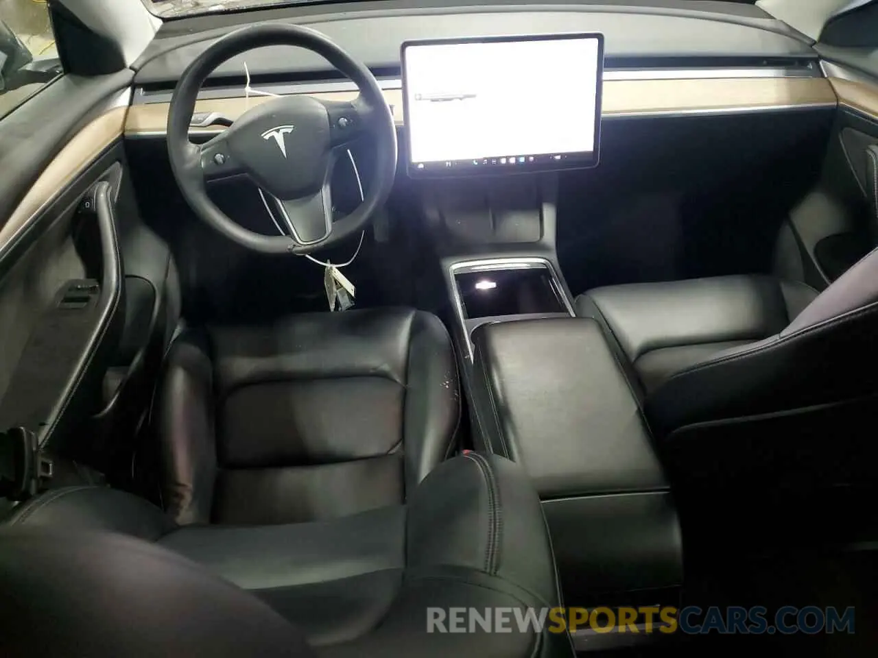 8 Photograph of a damaged car 5YJ3E1EA8NF287506 TESLA MODEL 3 2022