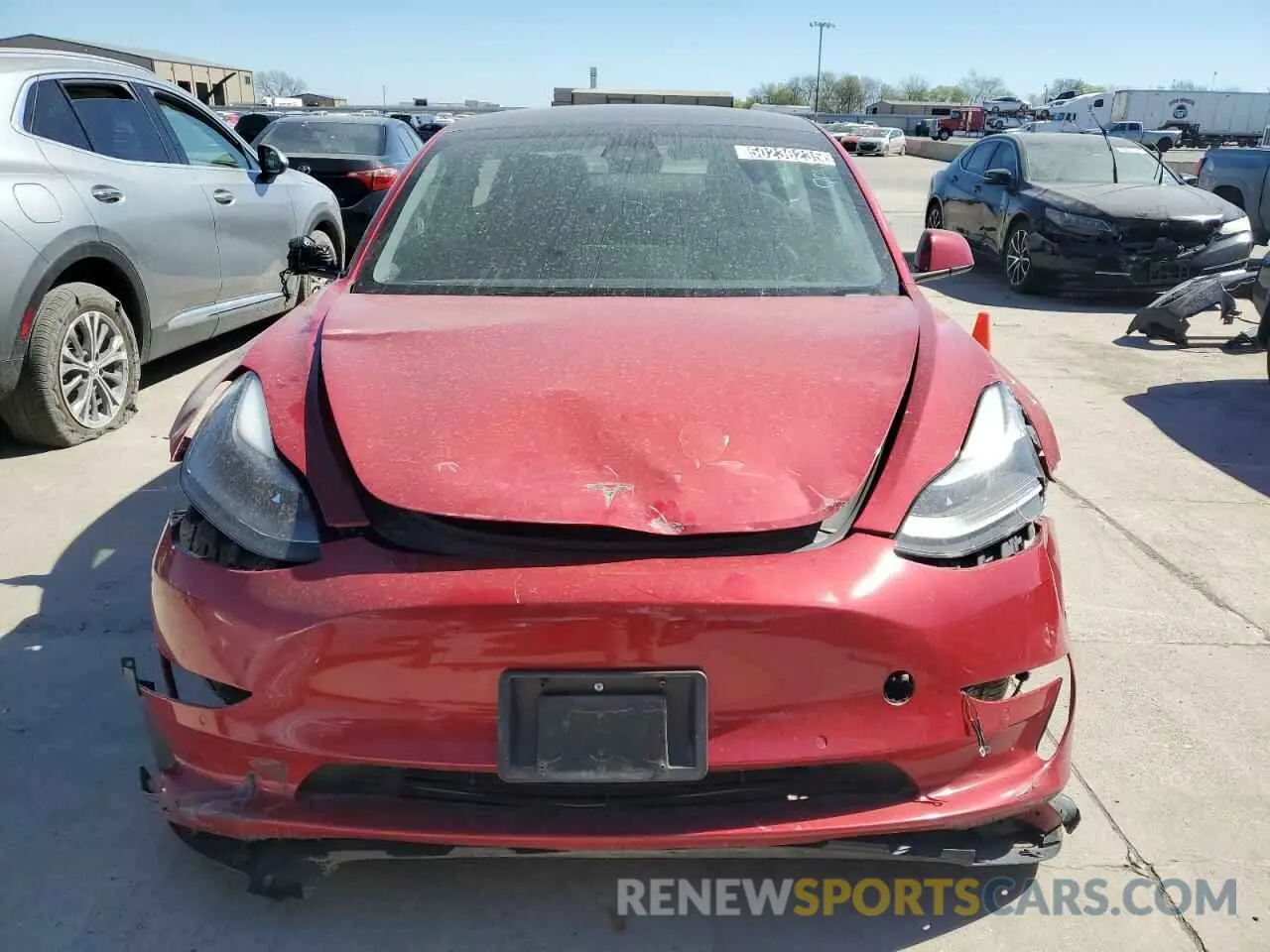 5 Photograph of a damaged car 5YJ3E1EA8NF290504 TESLA MODEL 3 2022