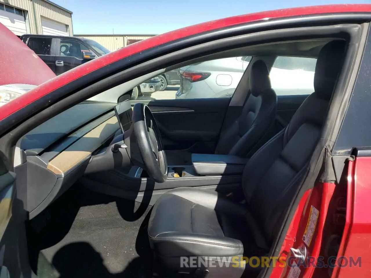 7 Photograph of a damaged car 5YJ3E1EA8NF290504 TESLA MODEL 3 2022