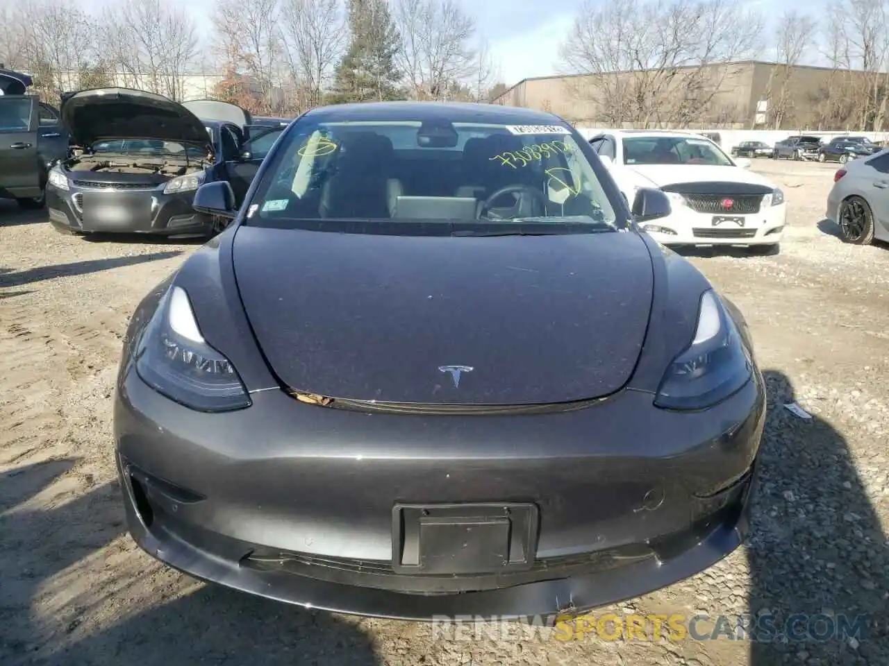 5 Photograph of a damaged car 5YJ3E1EA8NF291118 TESLA MODEL 3 2022