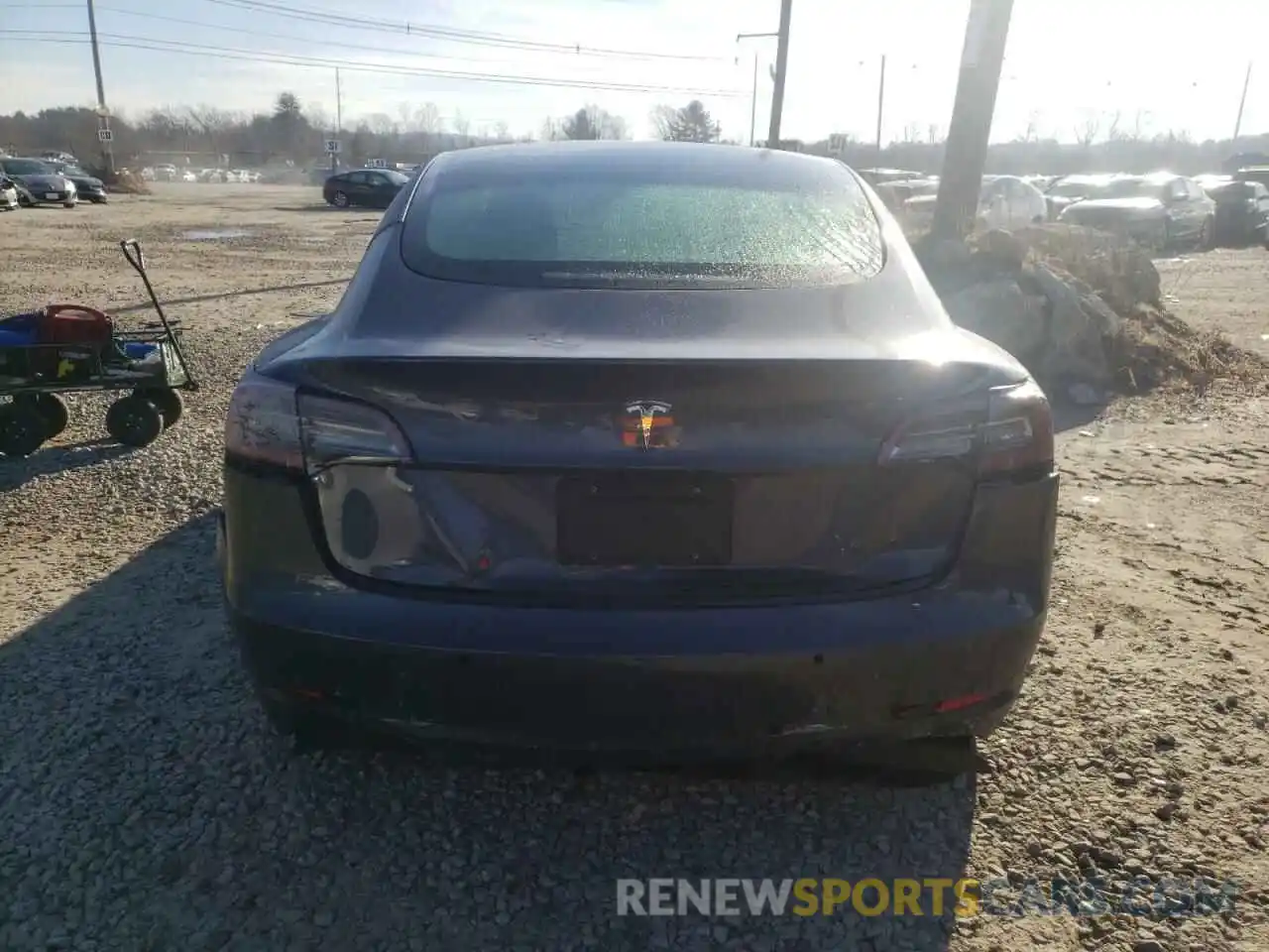 6 Photograph of a damaged car 5YJ3E1EA8NF291118 TESLA MODEL 3 2022