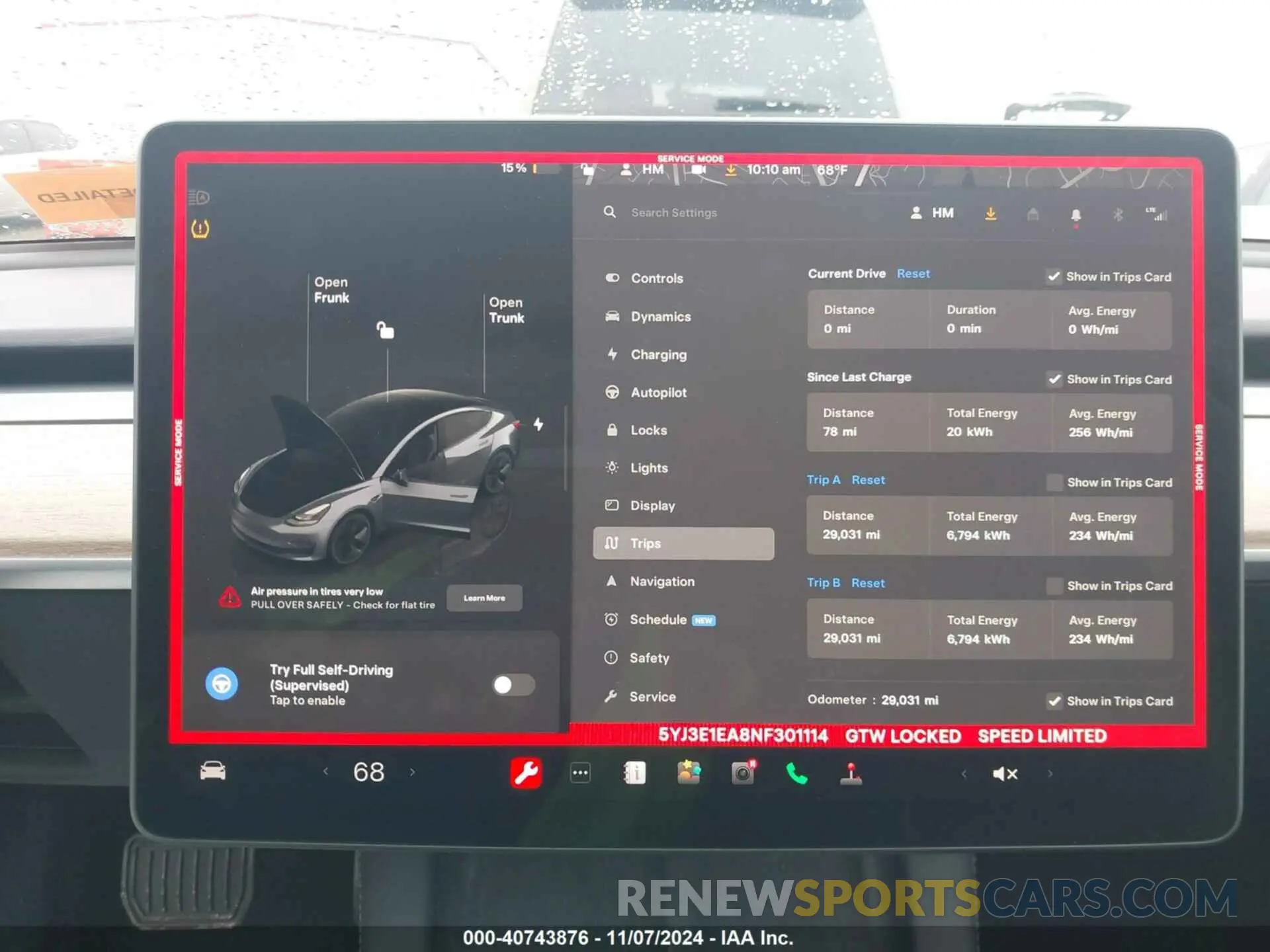 7 Photograph of a damaged car 5YJ3E1EA8NF301114 TESLA MODEL 3 2022