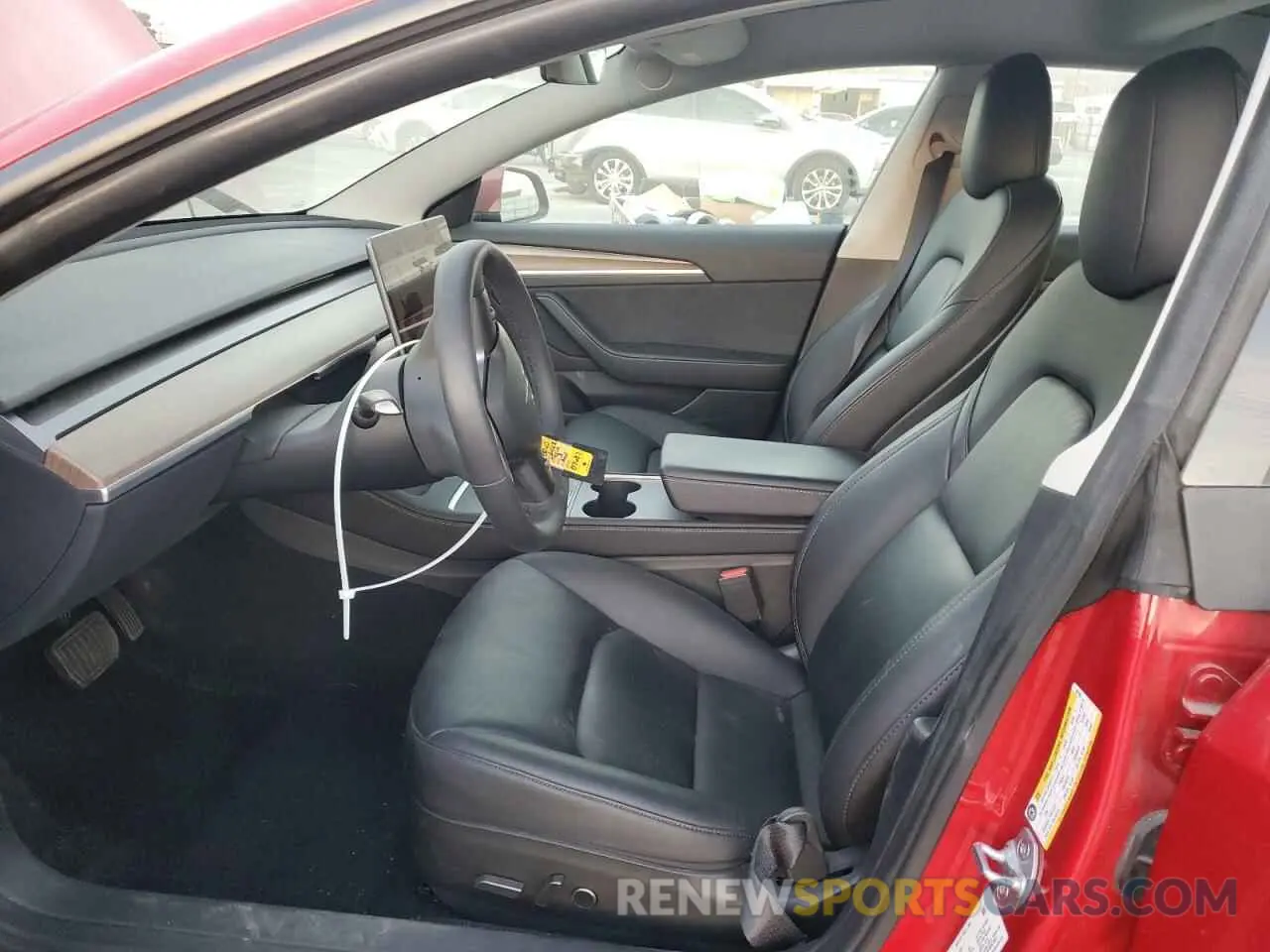 7 Photograph of a damaged car 5YJ3E1EA8NF307687 TESLA MODEL 3 2022
