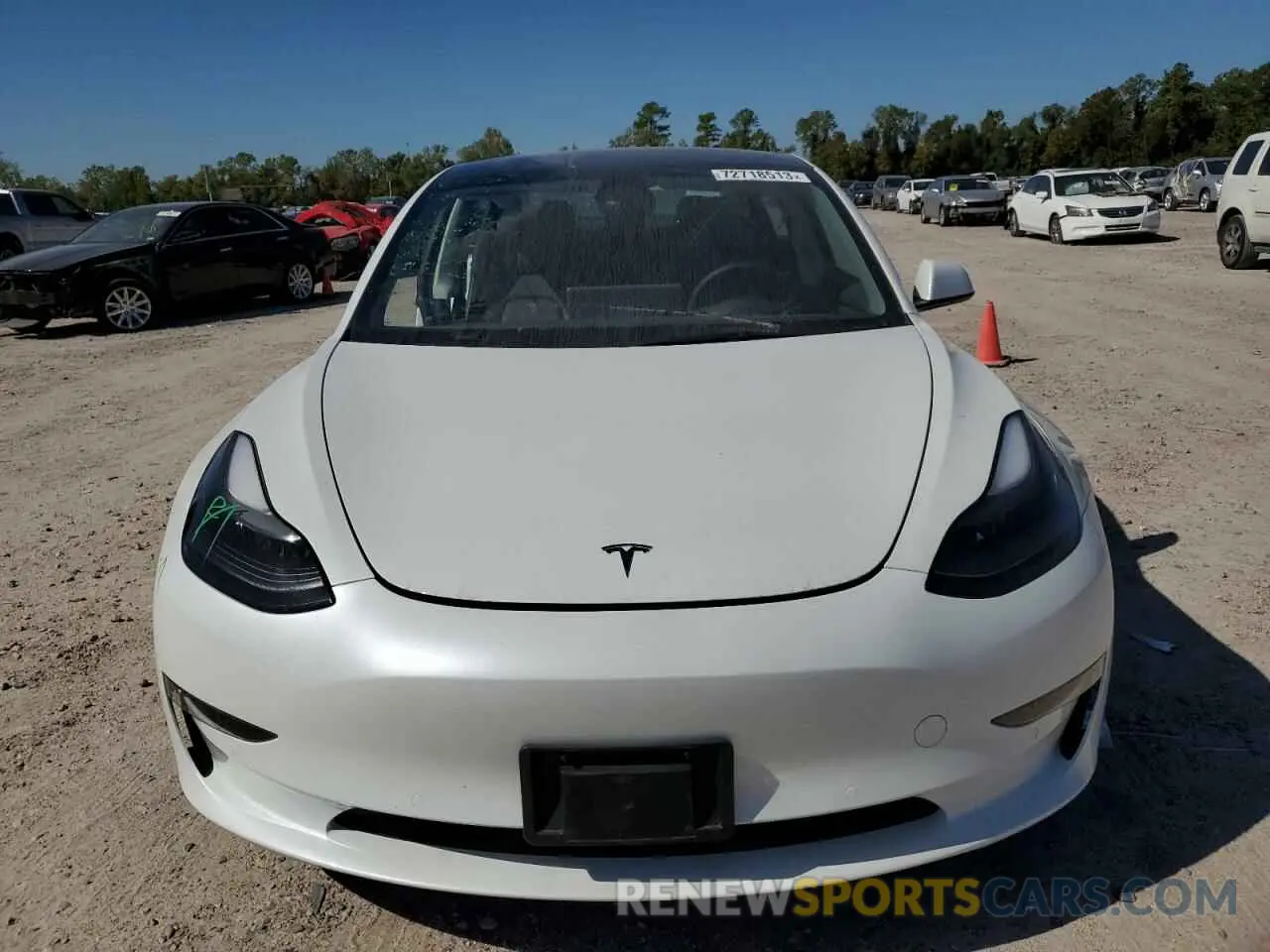 5 Photograph of a damaged car 5YJ3E1EA8NF317314 TESLA MODEL 3 2022