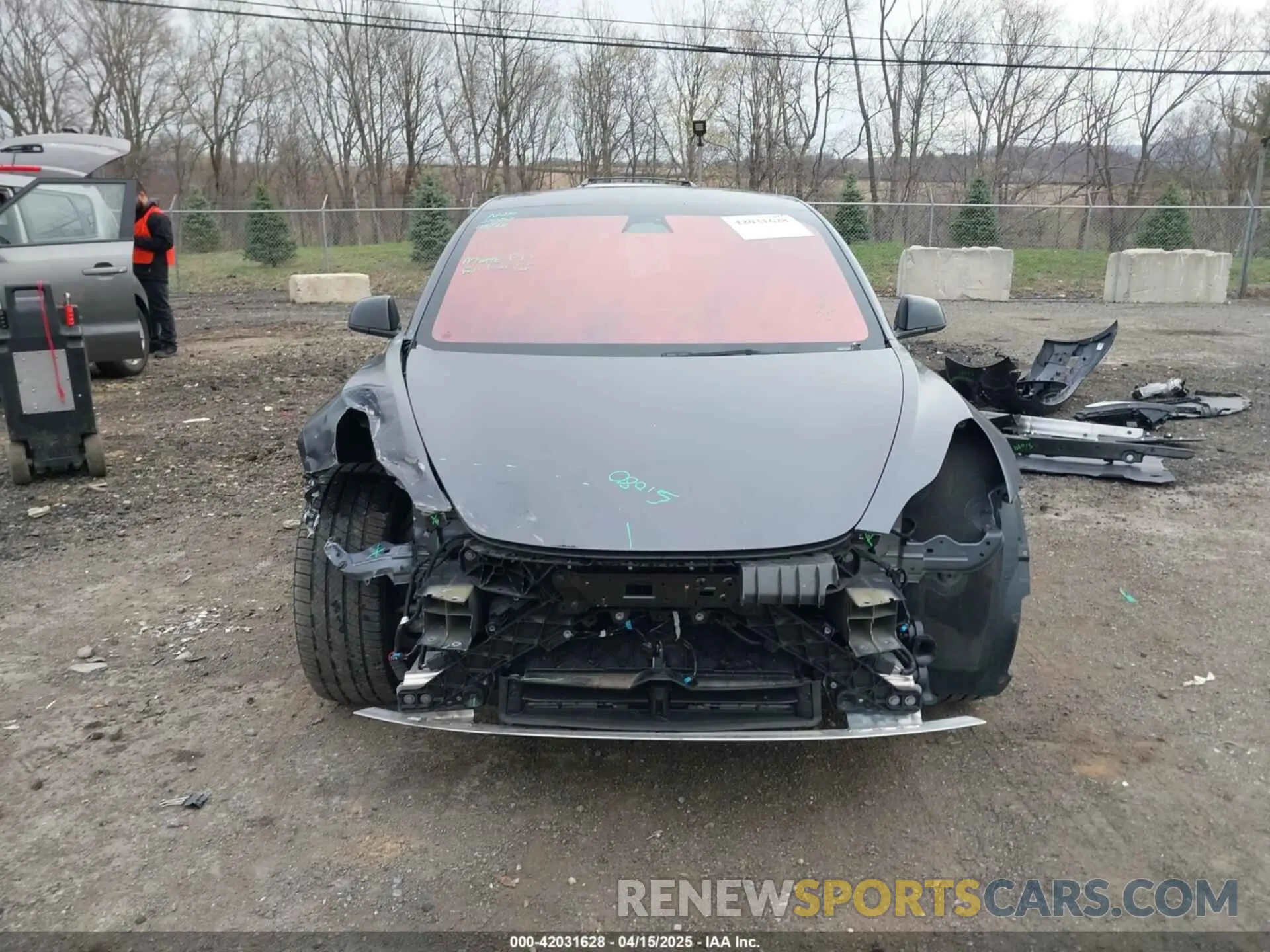13 Photograph of a damaged car 5YJ3E1EA8NF344044 TESLA MODEL 3 2022