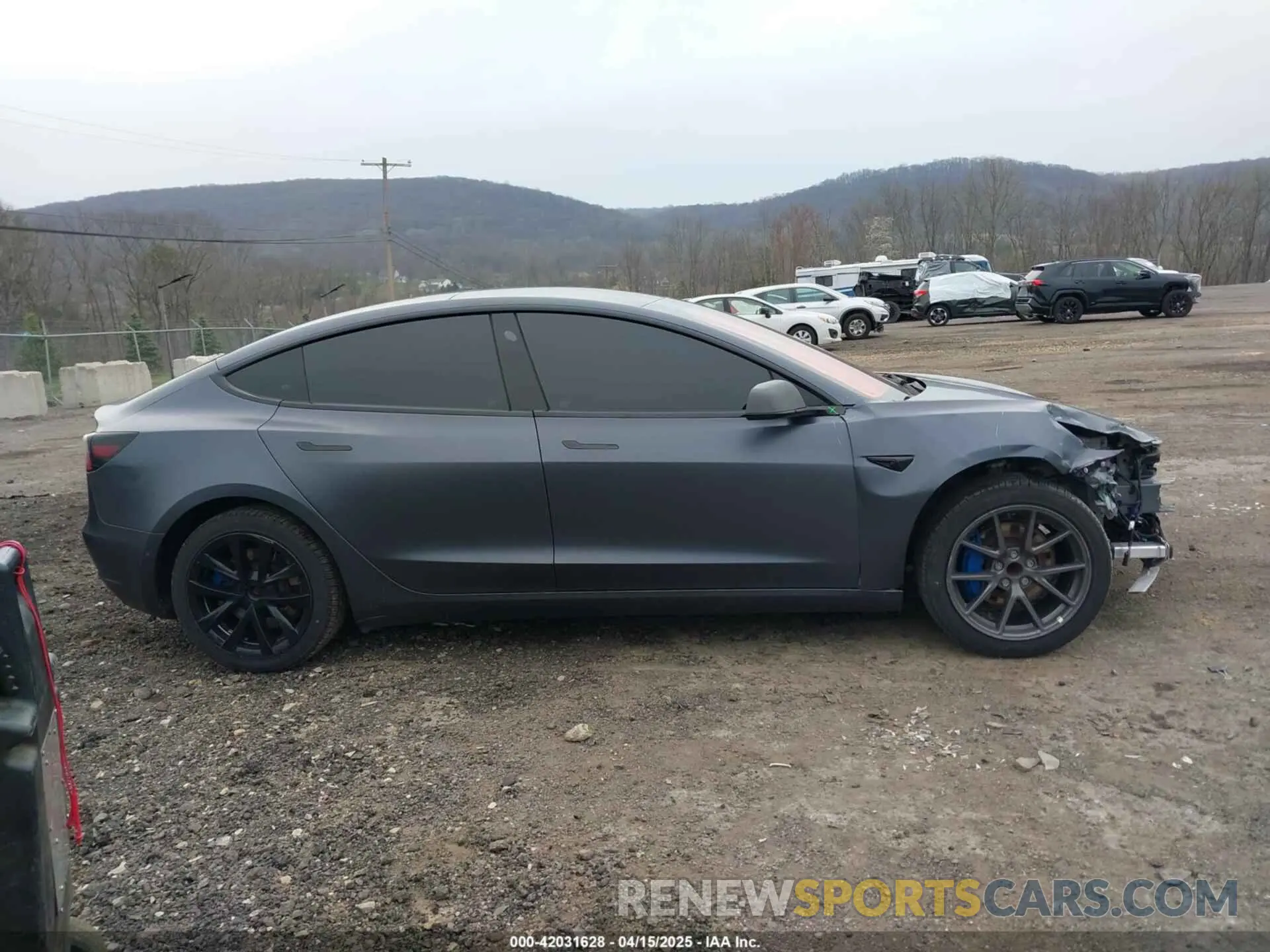 14 Photograph of a damaged car 5YJ3E1EA8NF344044 TESLA MODEL 3 2022