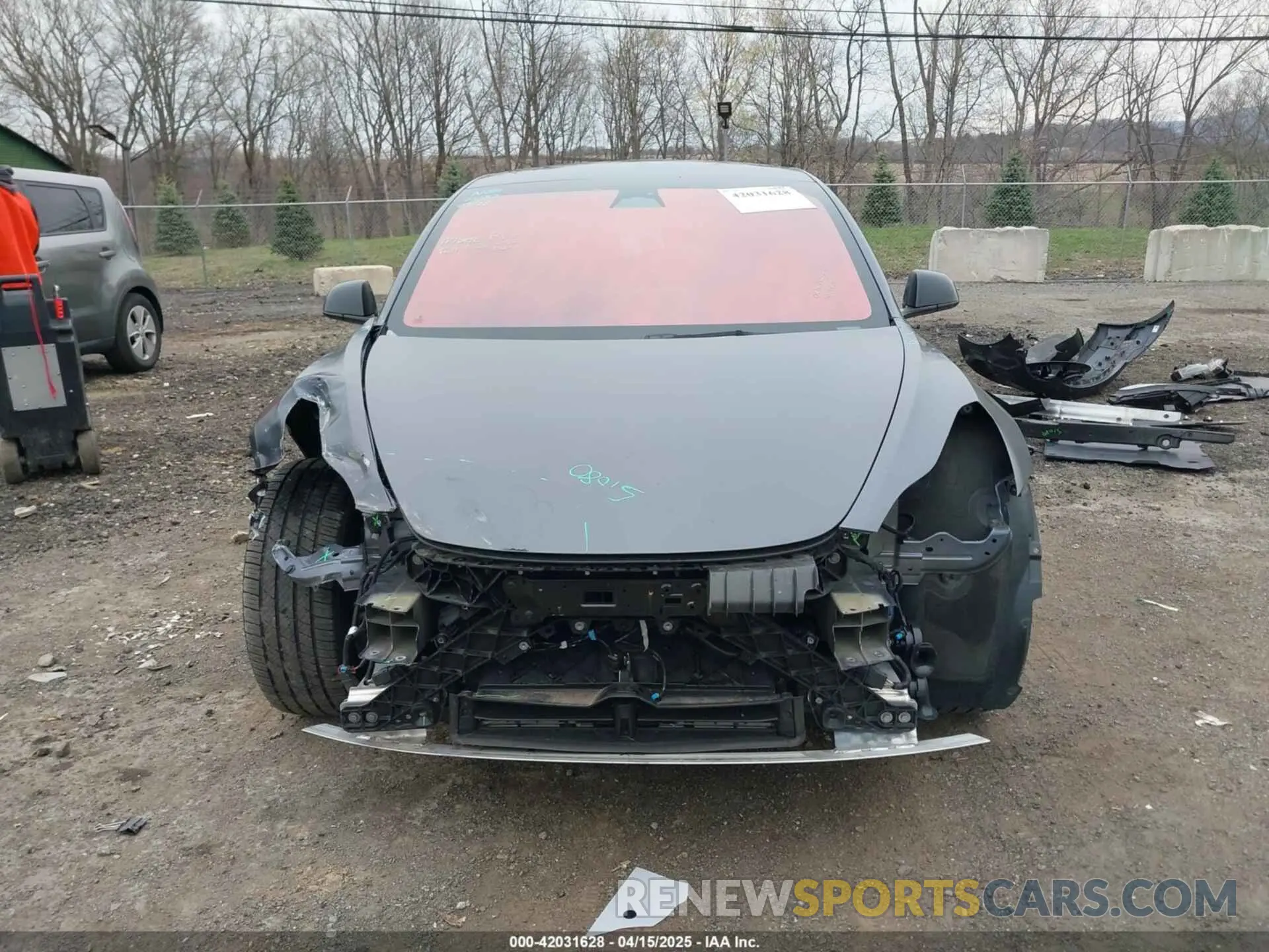 6 Photograph of a damaged car 5YJ3E1EA8NF344044 TESLA MODEL 3 2022