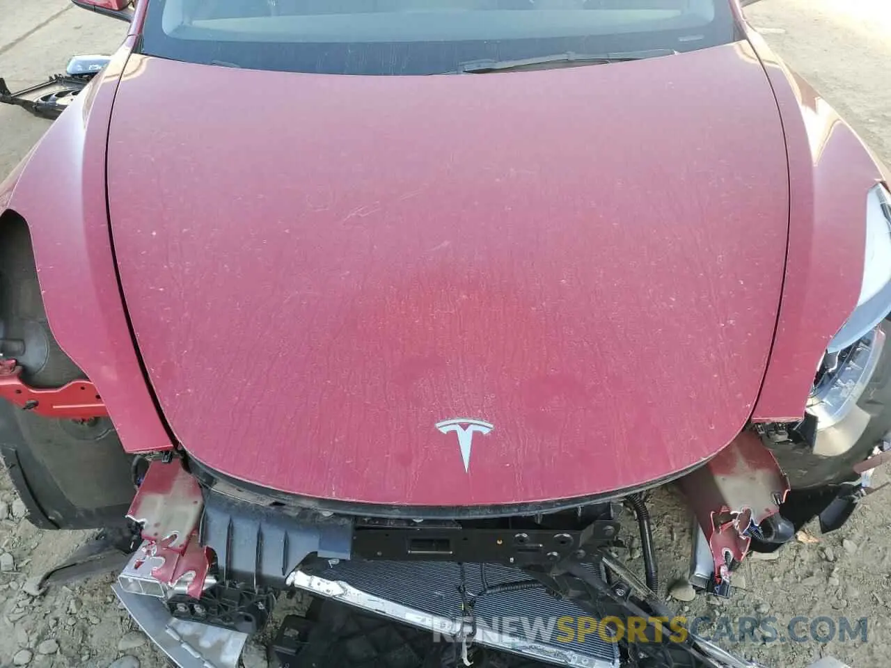 11 Photograph of a damaged car 5YJ3E1EA8NF348997 TESLA MODEL 3 2022