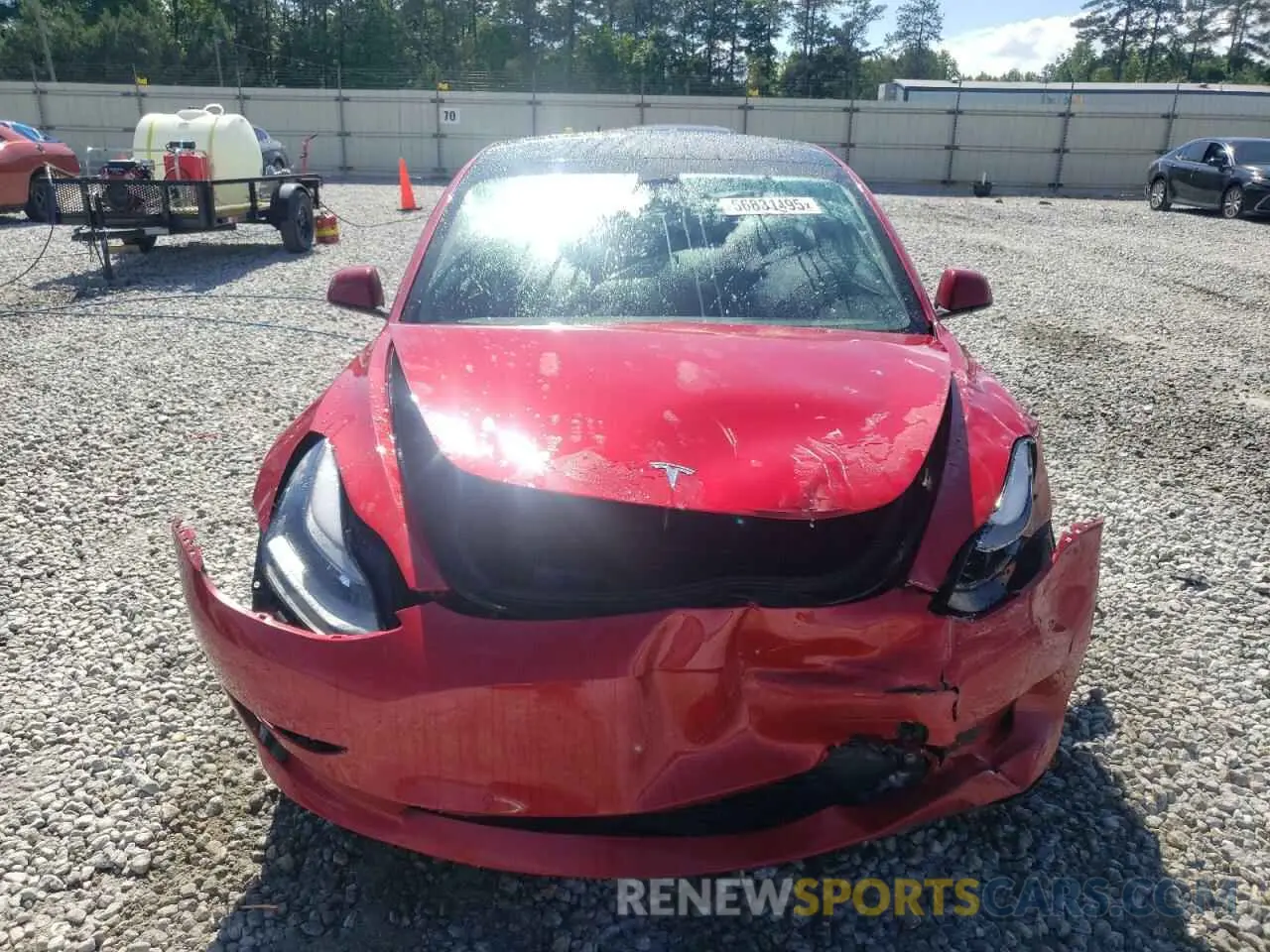 5 Photograph of a damaged car 5YJ3E1EA8NF353679 TESLA MODEL 3 2022
