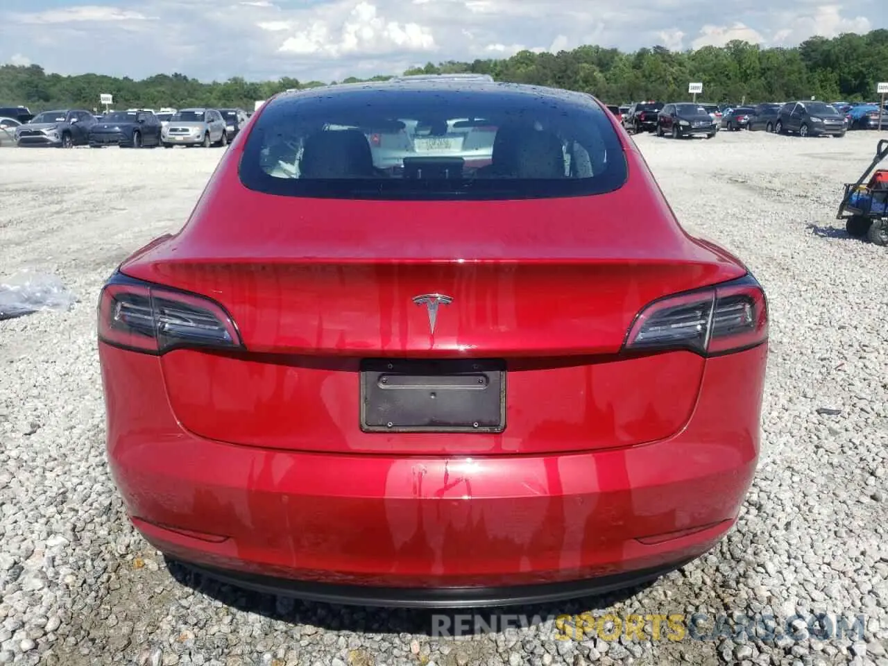 6 Photograph of a damaged car 5YJ3E1EA8NF353679 TESLA MODEL 3 2022