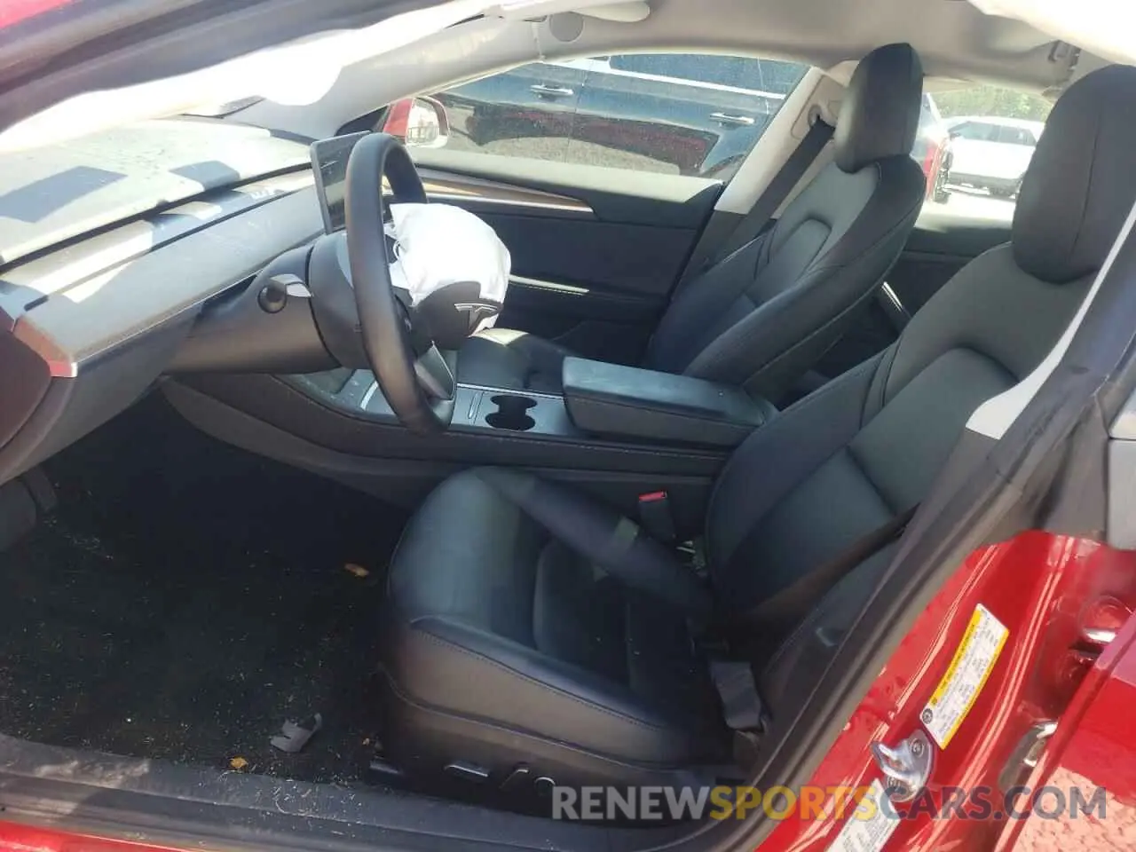 7 Photograph of a damaged car 5YJ3E1EA8NF353679 TESLA MODEL 3 2022