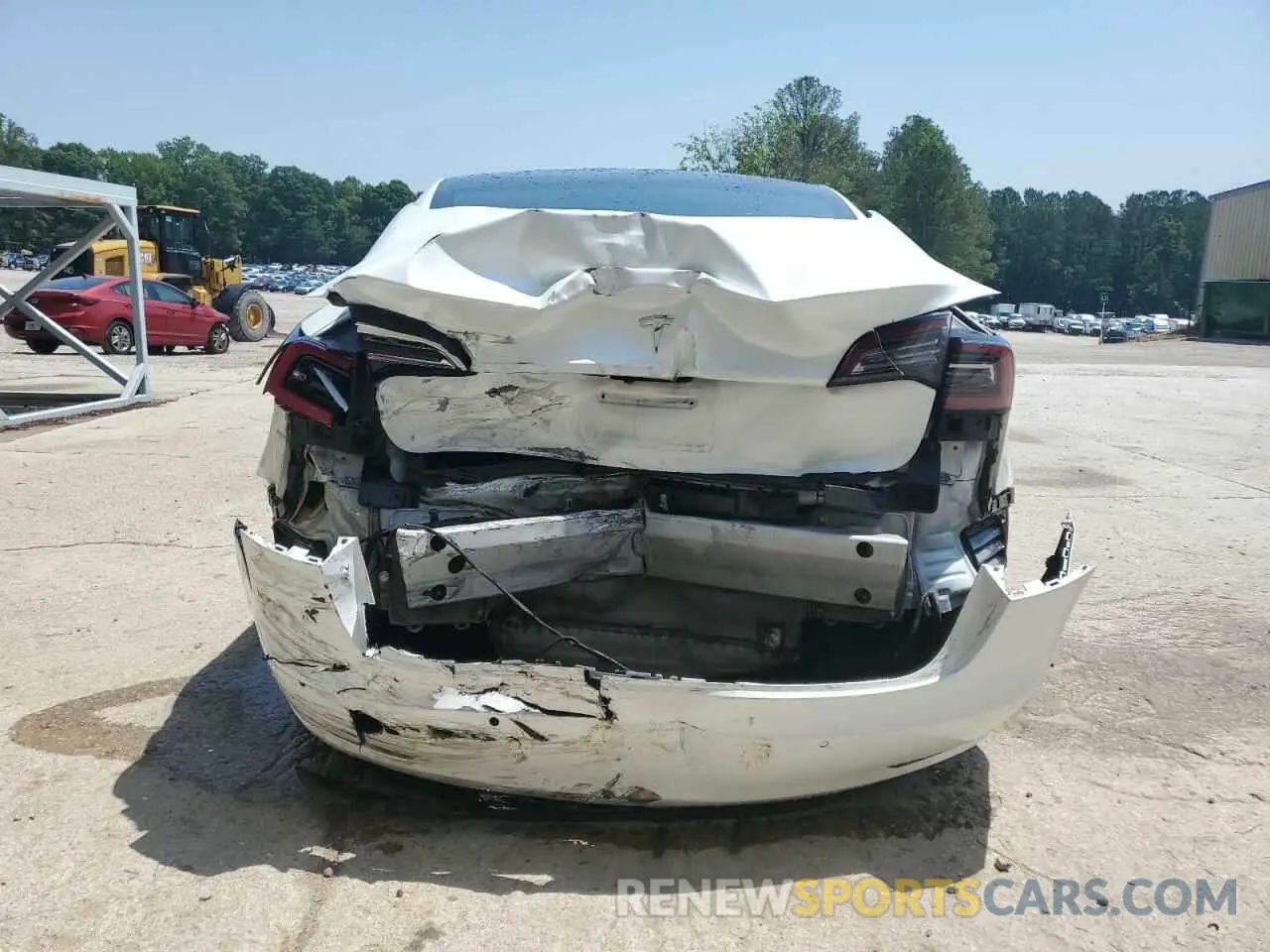 6 Photograph of a damaged car 5YJ3E1EA8NF368439 TESLA MODEL 3 2022