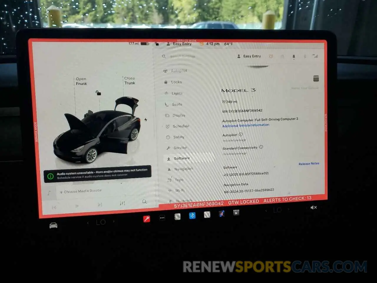 9 Photograph of a damaged car 5YJ3E1EA8NF369042 TESLA MODEL 3 2022