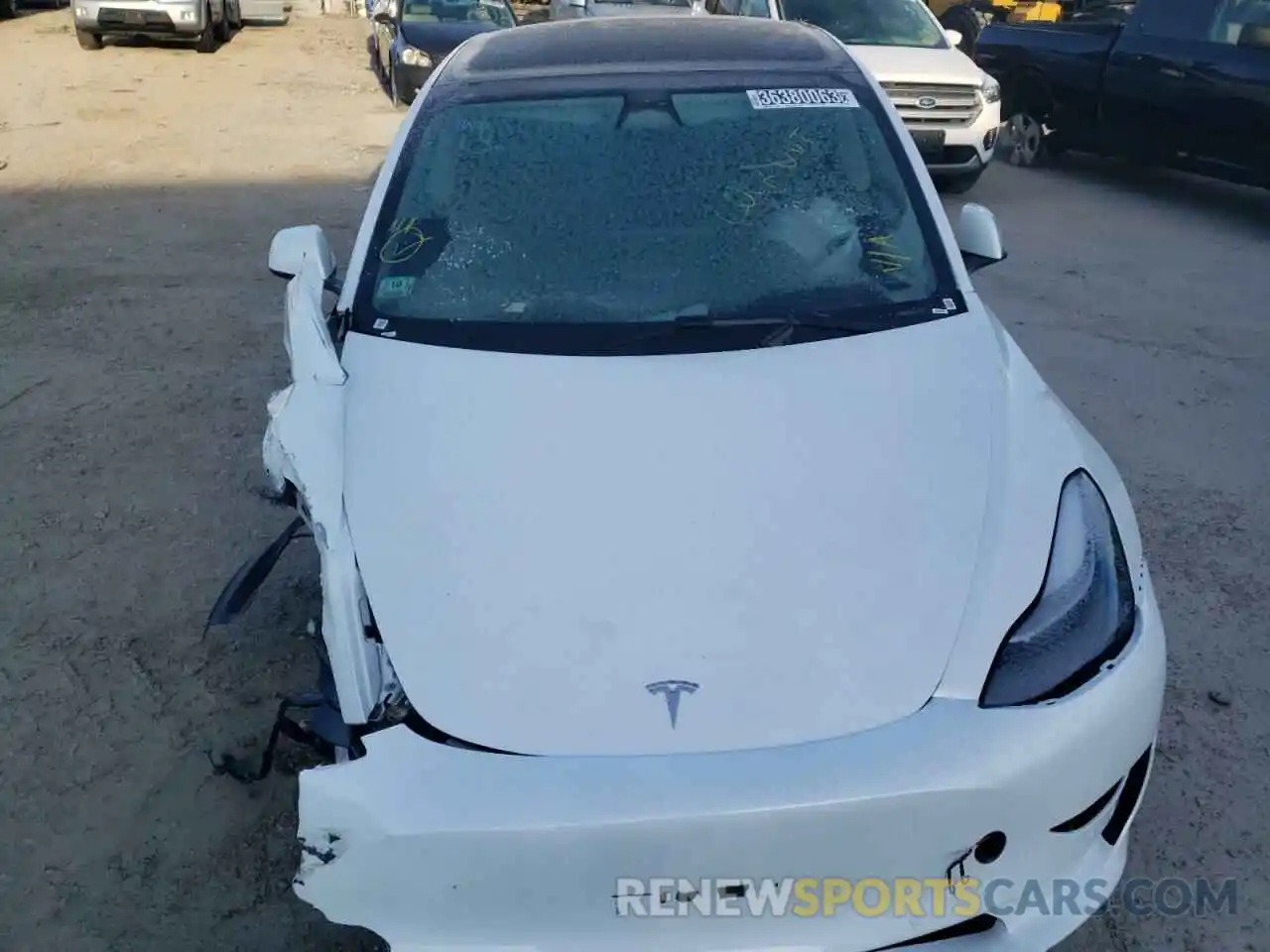 11 Photograph of a damaged car 5YJ3E1EA8NF370868 TESLA MODEL 3 2022