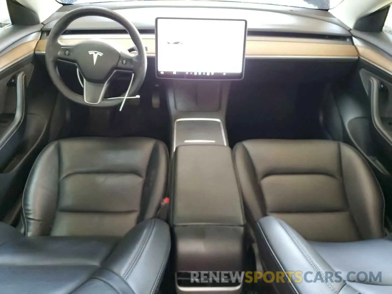 8 Photograph of a damaged car 5YJ3E1EA8NF371020 TESLA MODEL 3 2022