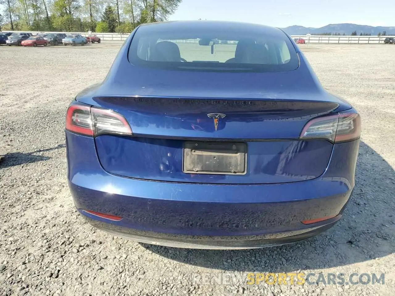 6 Photograph of a damaged car 5YJ3E1EA8NF371941 TESLA MODEL 3 2022
