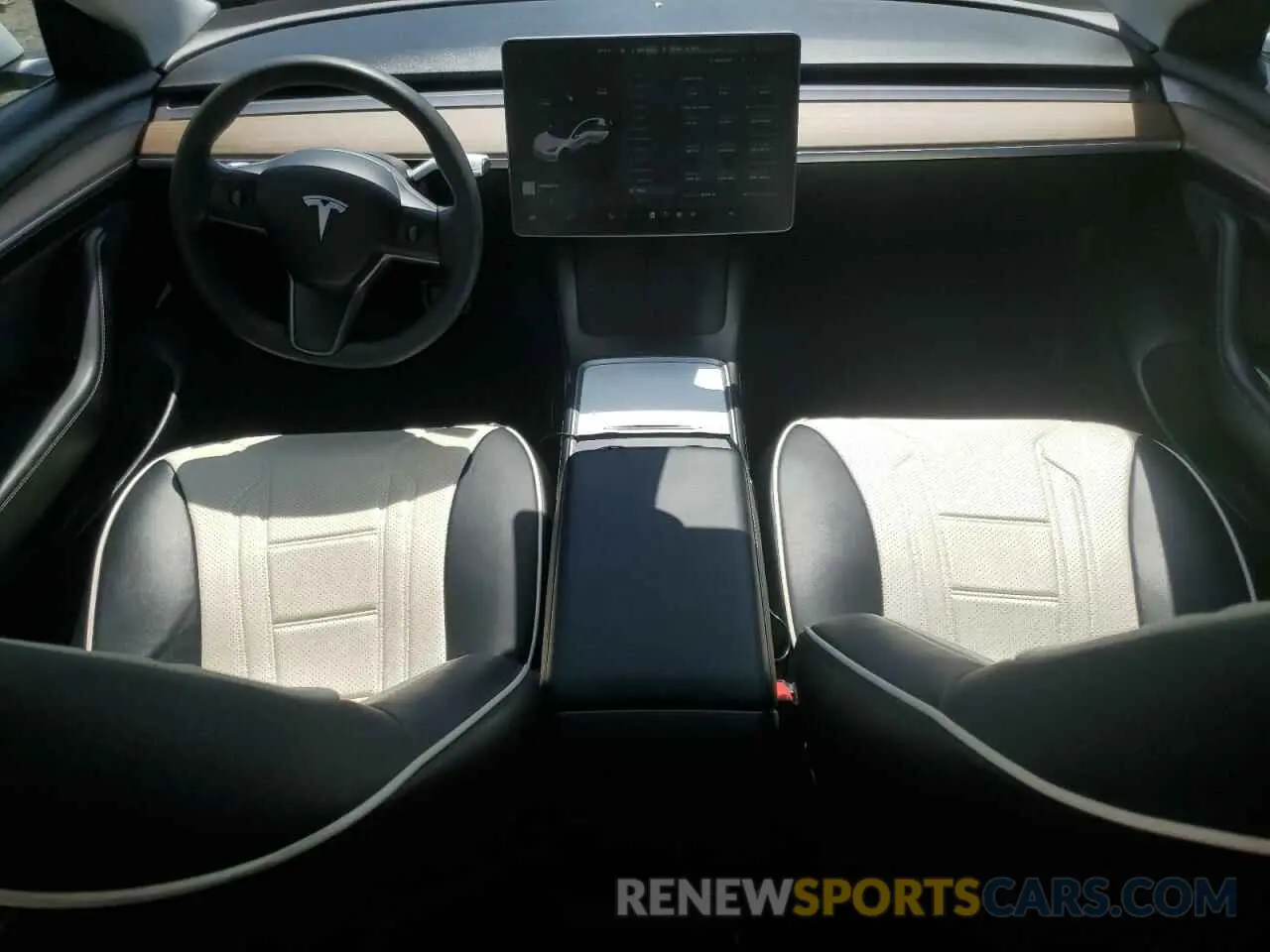 8 Photograph of a damaged car 5YJ3E1EA9NF102167 TESLA MODEL 3 2022