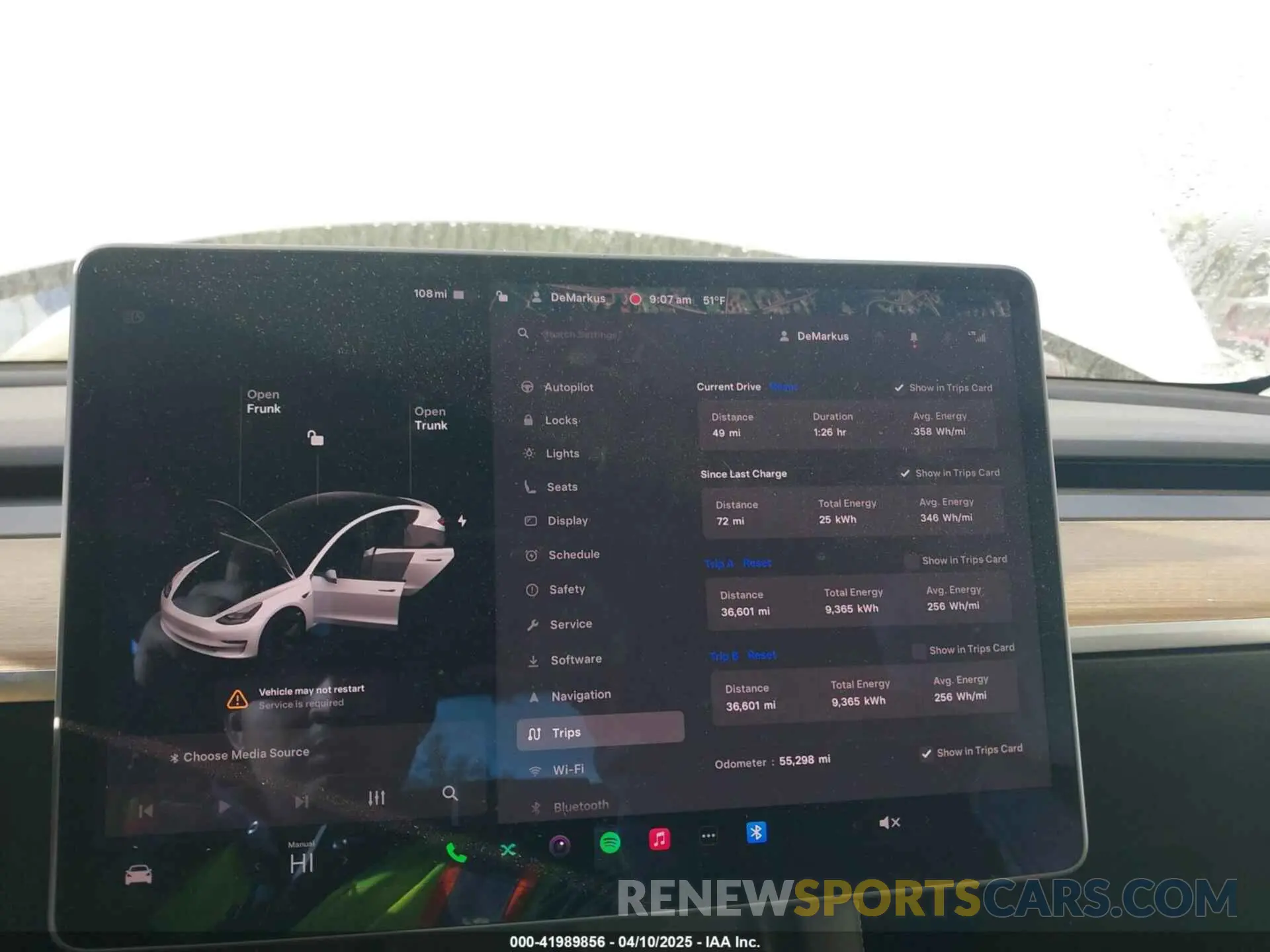 7 Photograph of a damaged car 5YJ3E1EA9NF124914 TESLA MODEL 3 2022