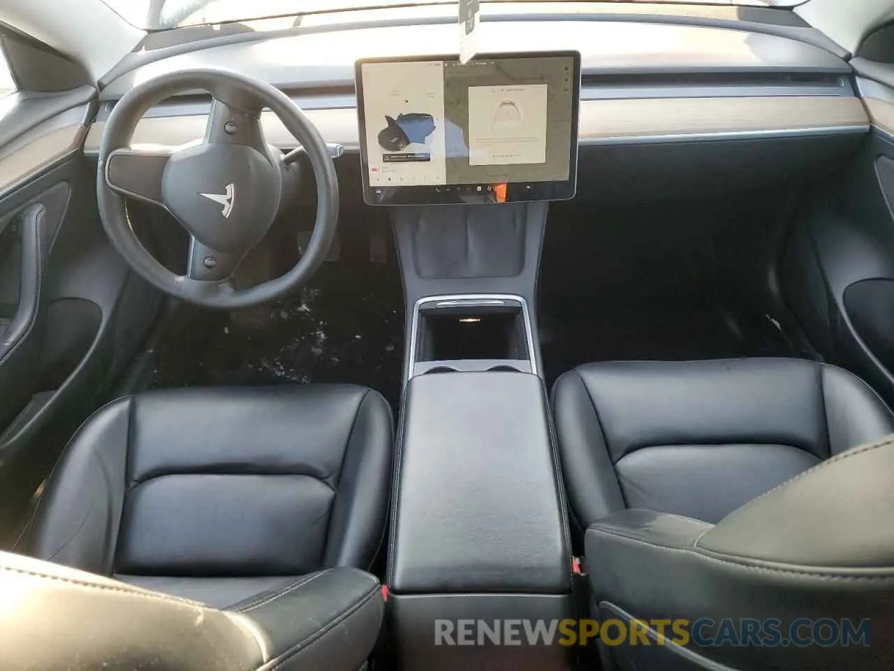 8 Photograph of a damaged car 5YJ3E1EA9NF169853 TESLA MODEL 3 2022