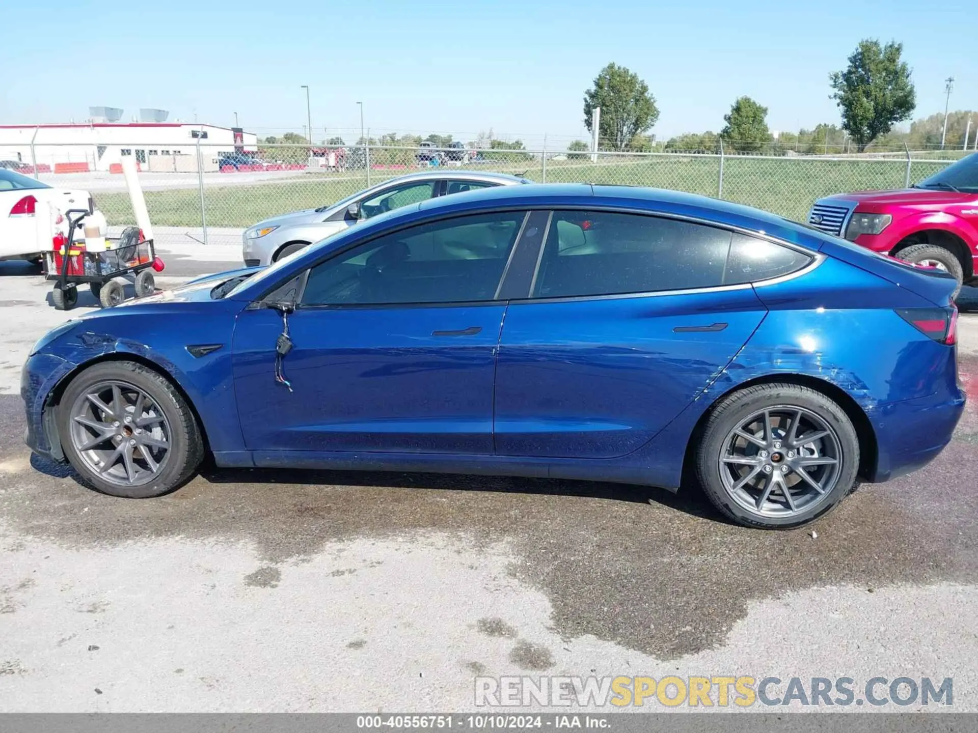 14 Photograph of a damaged car 5YJ3E1EA9NF185227 TESLA MODEL 3 2022
