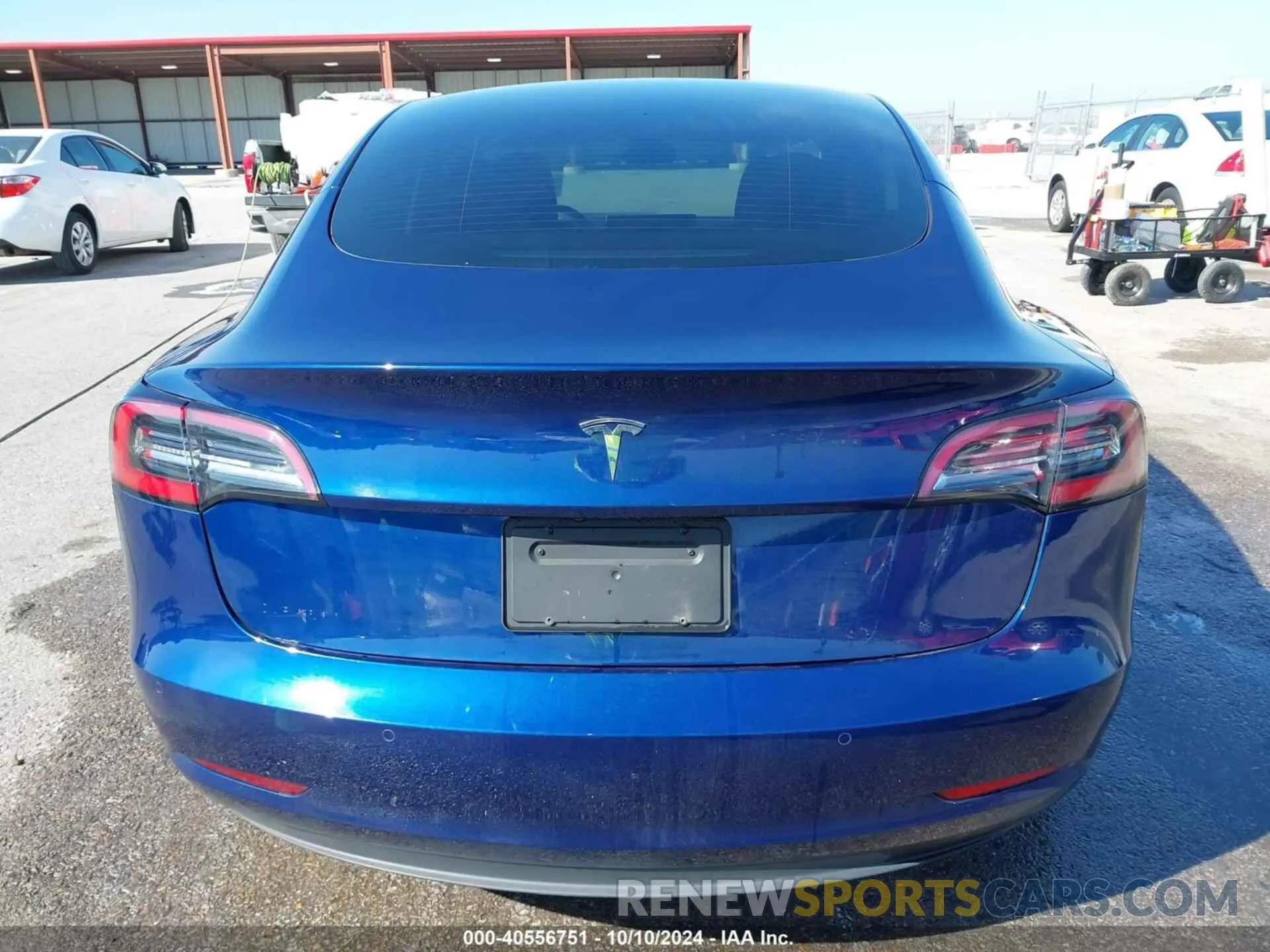 16 Photograph of a damaged car 5YJ3E1EA9NF185227 TESLA MODEL 3 2022