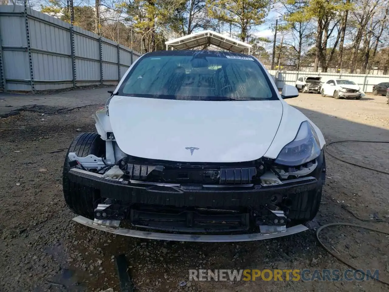 5 Photograph of a damaged car 5YJ3E1EA9NF191254 TESLA MODEL 3 2022
