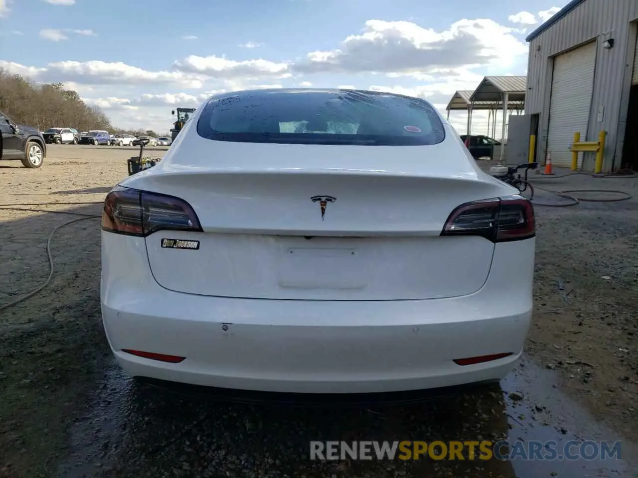 6 Photograph of a damaged car 5YJ3E1EA9NF191254 TESLA MODEL 3 2022