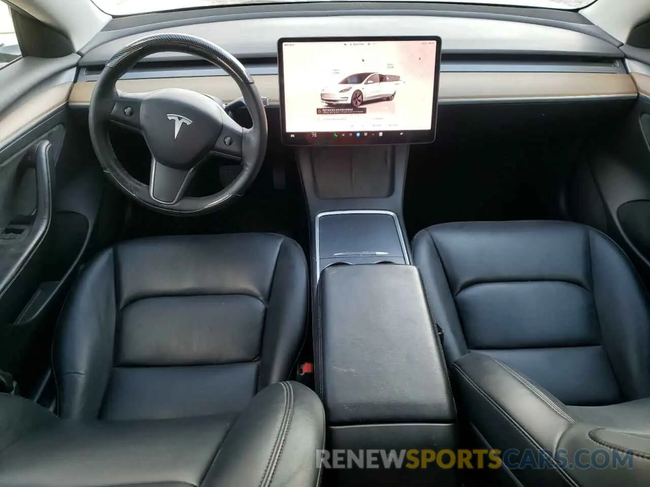 8 Photograph of a damaged car 5YJ3E1EA9NF191254 TESLA MODEL 3 2022
